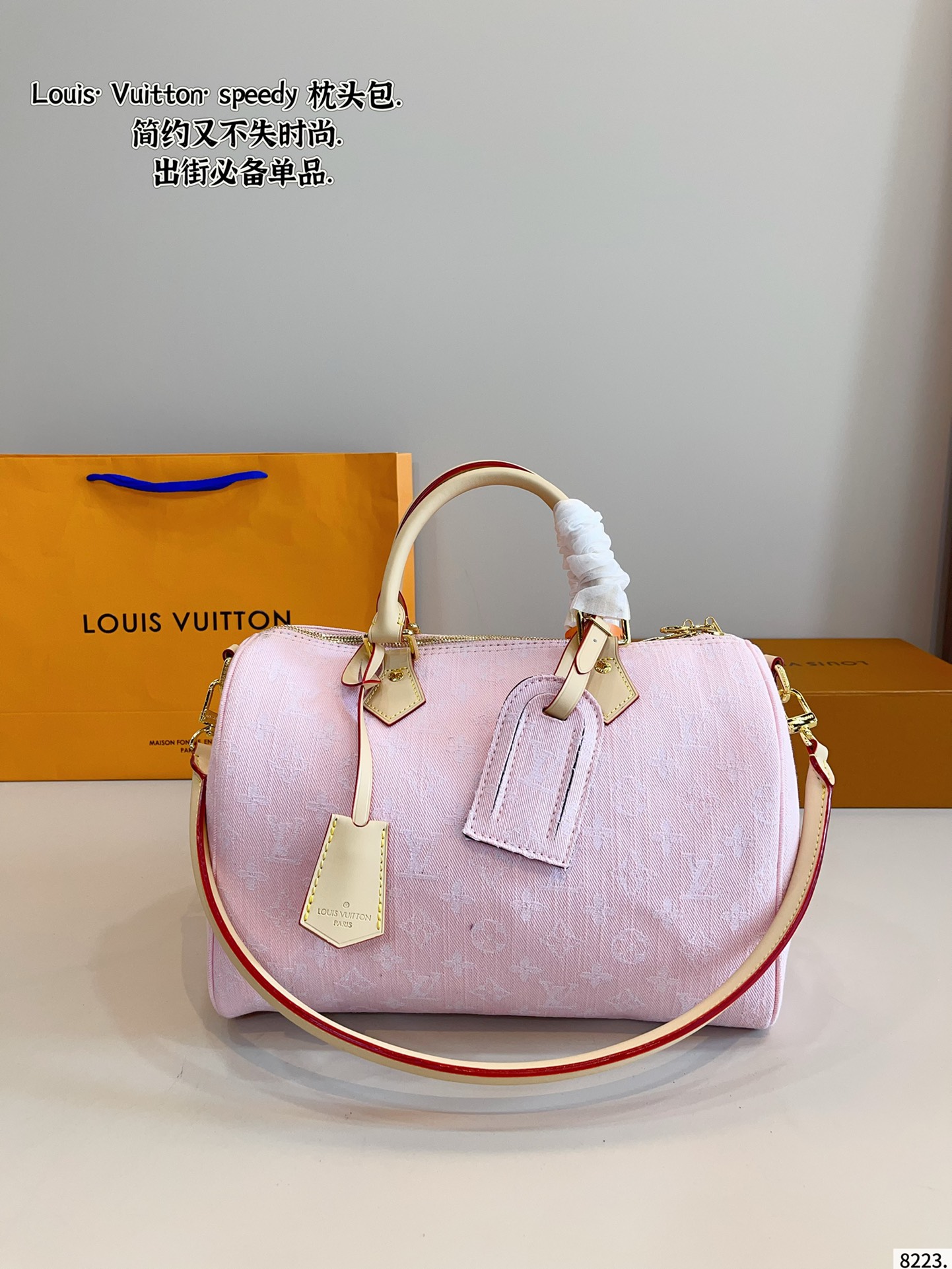 LV speedy co-branded pillow bag
