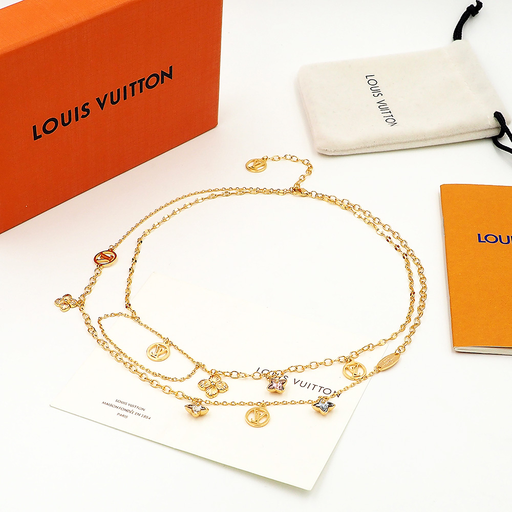 LV Double Gold Necklace