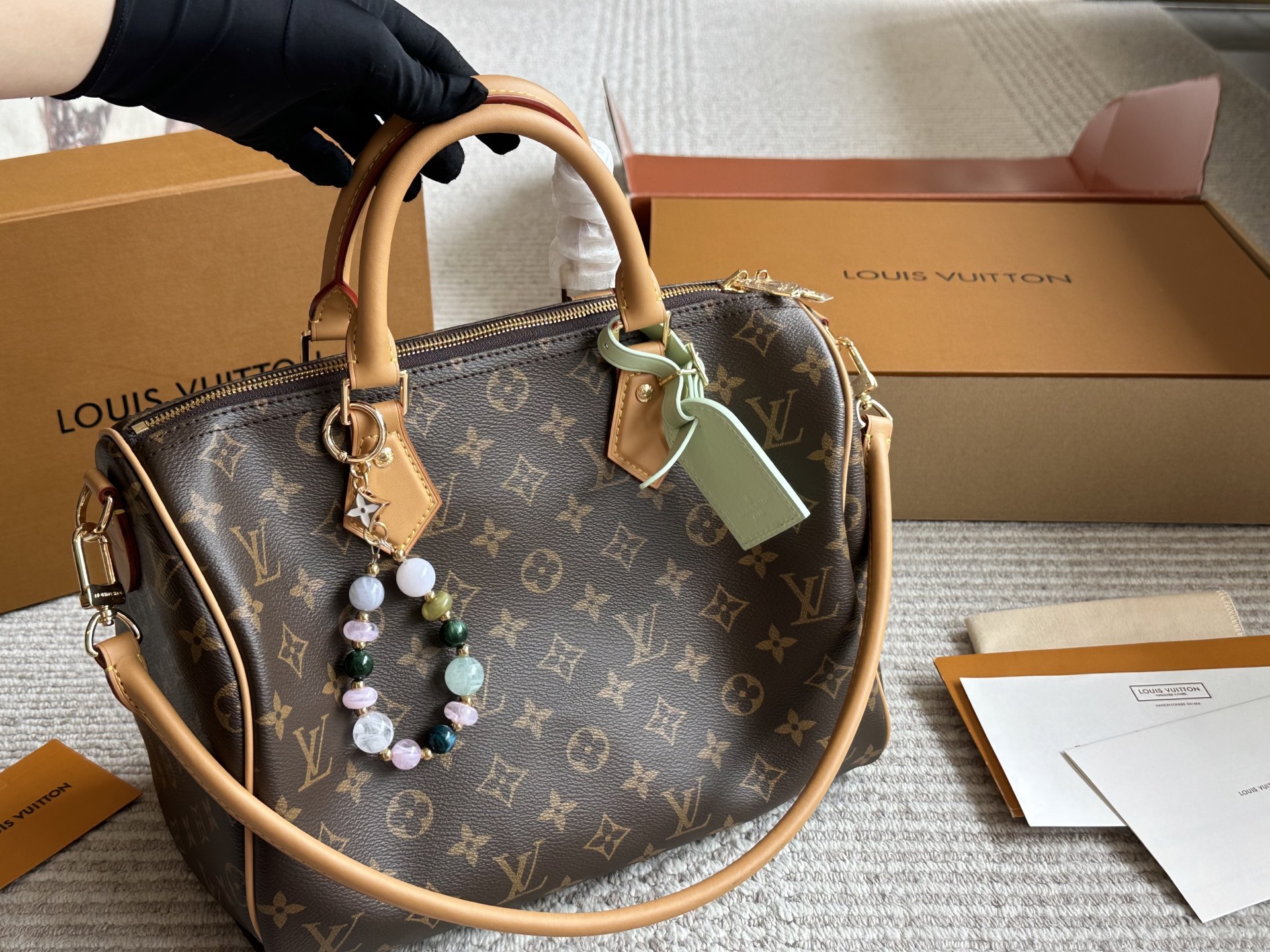 LV speedy30 pillow bag