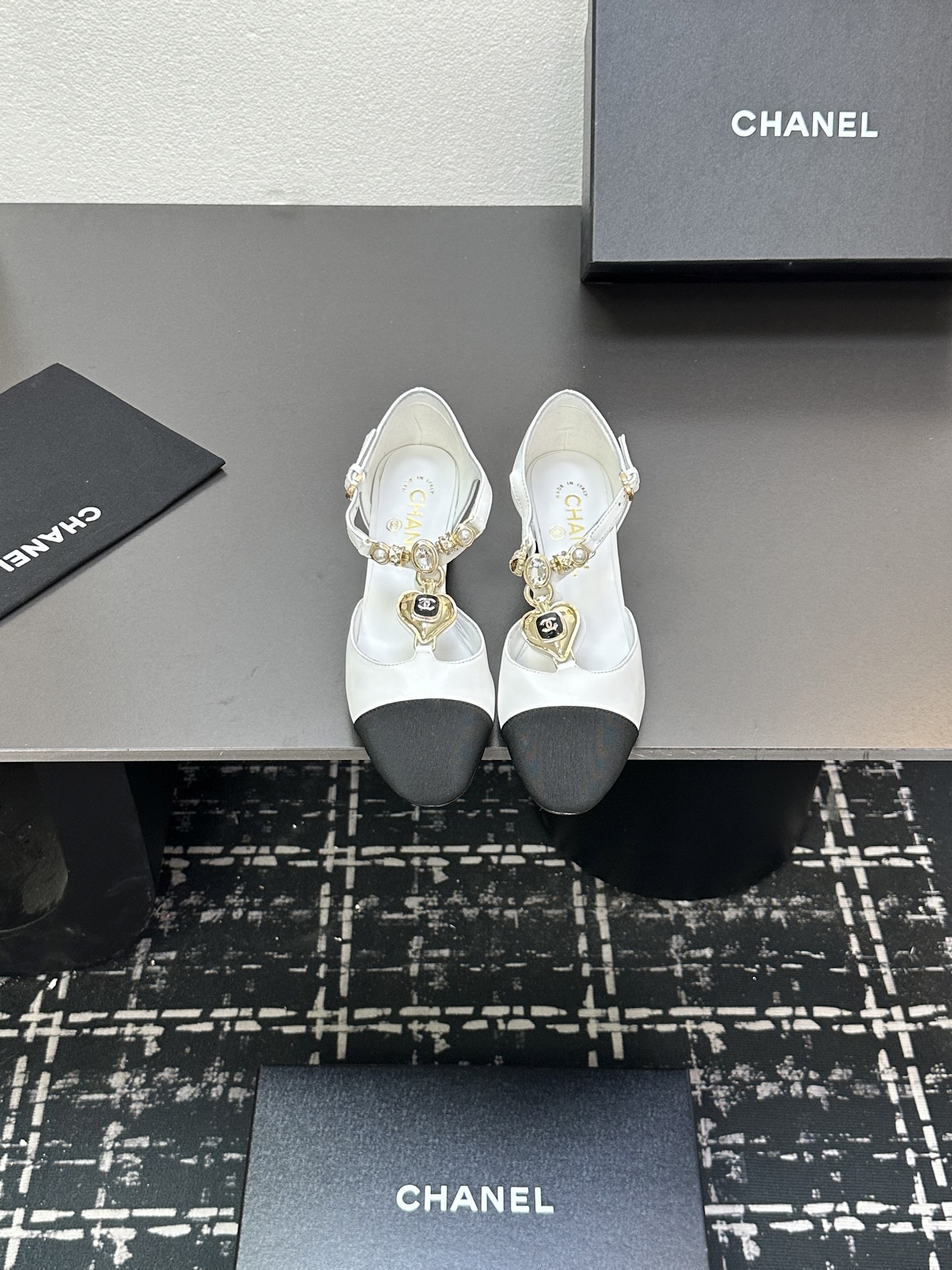 Chanel patchwork fashion sandals