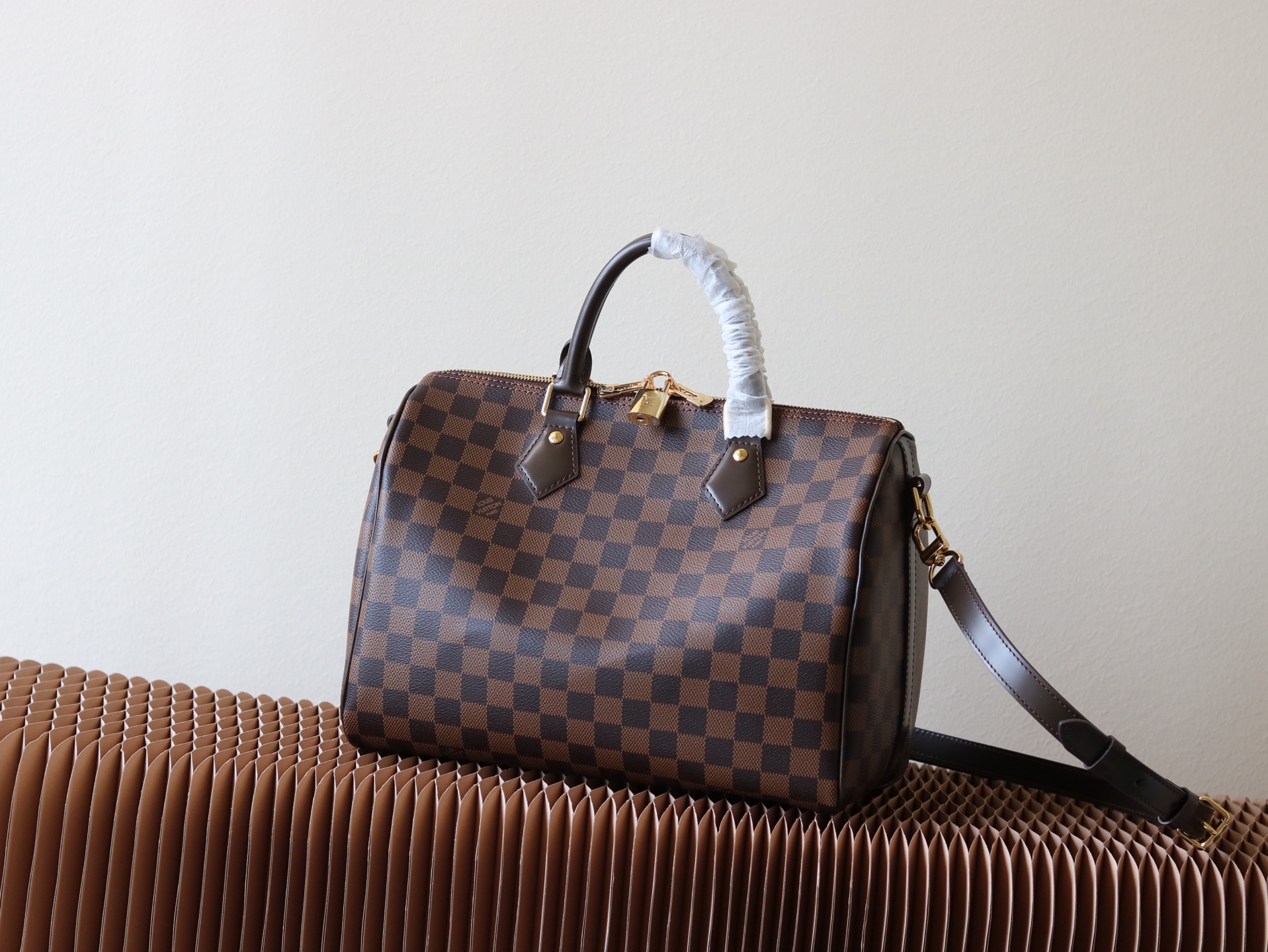 LV Speedy 30 Crossbody Bag High Version