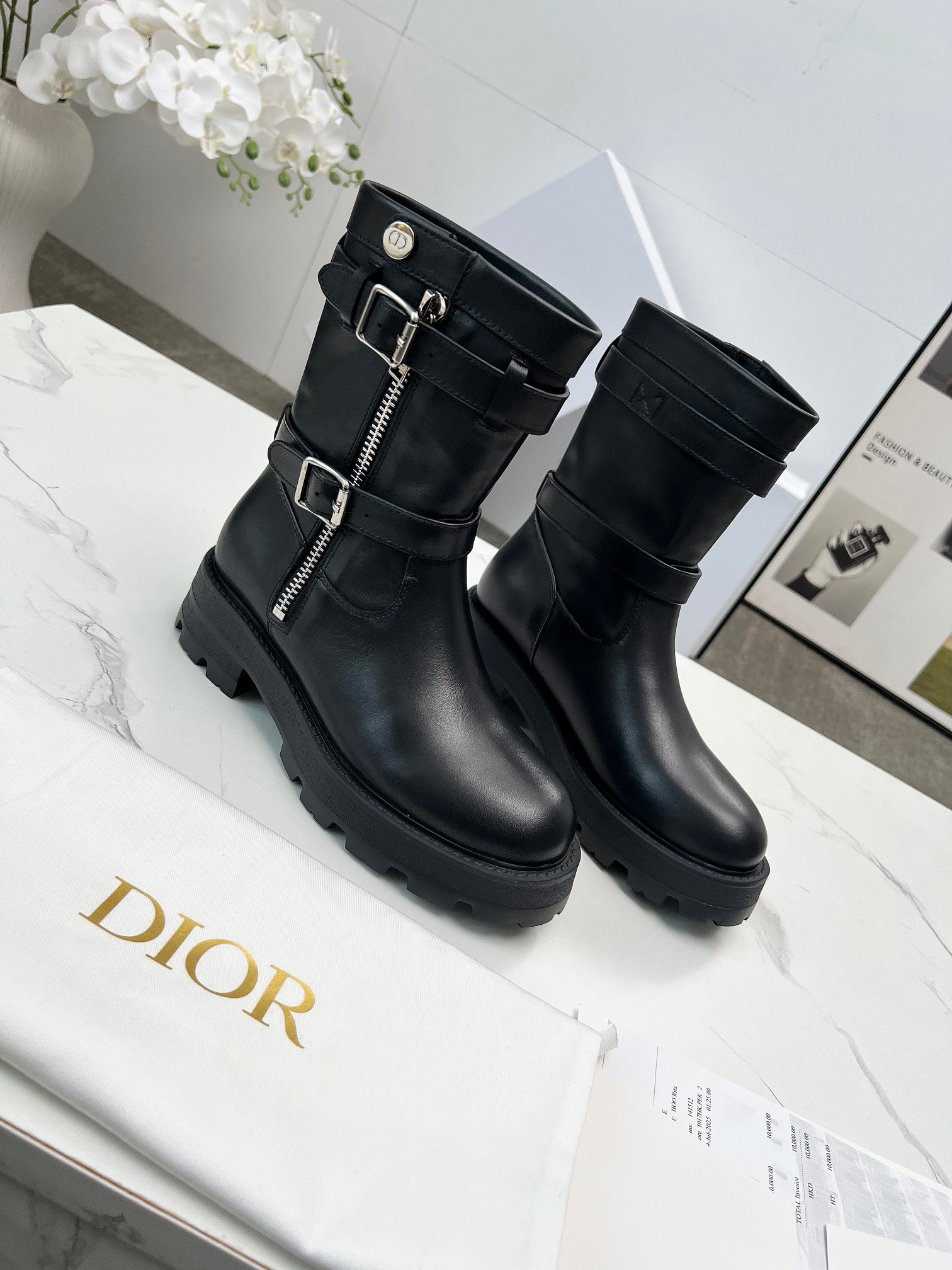 Dior's new retro British-inspired brogue boots