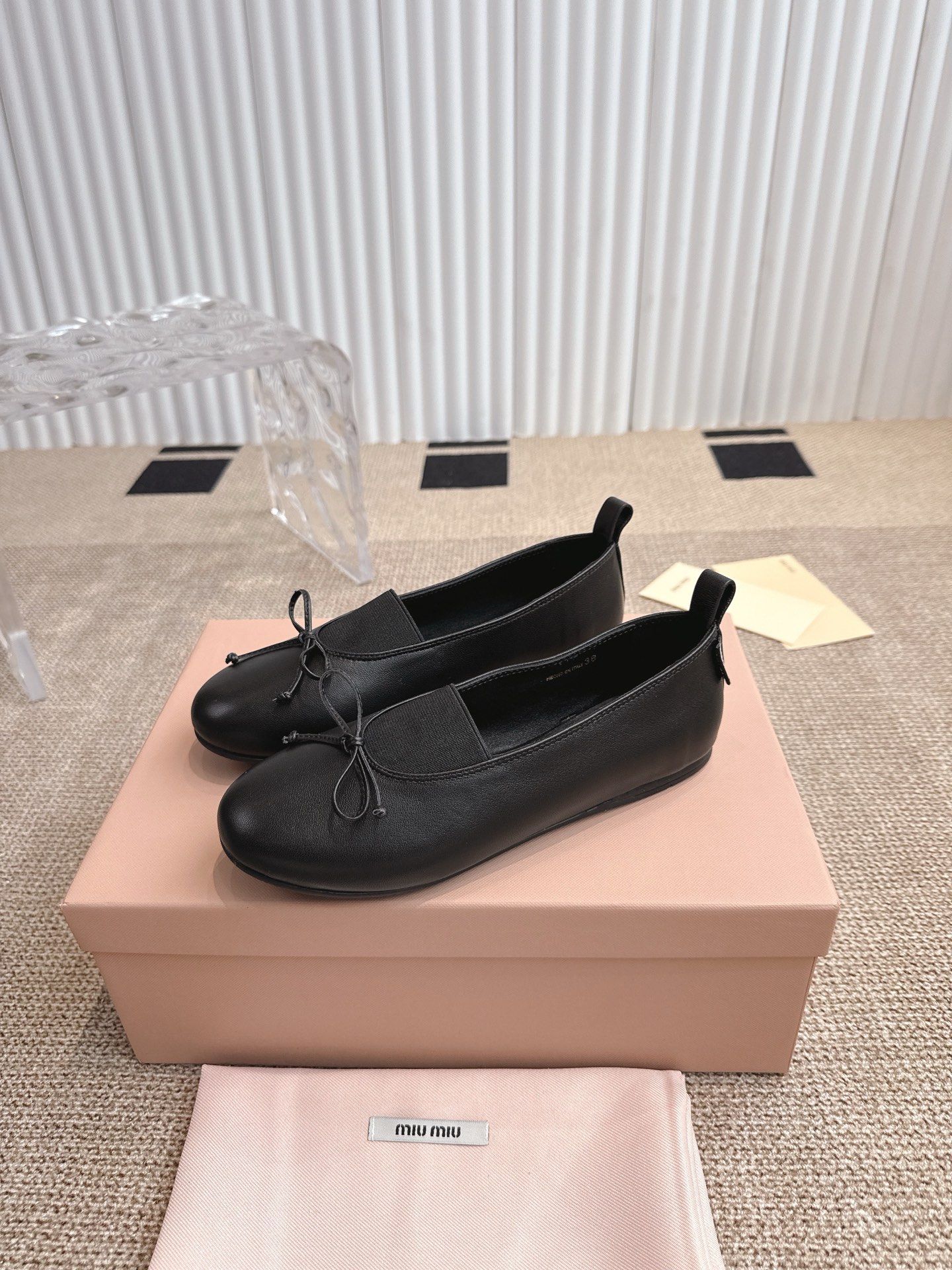 Miu Miu's new spring/summer ballet flats