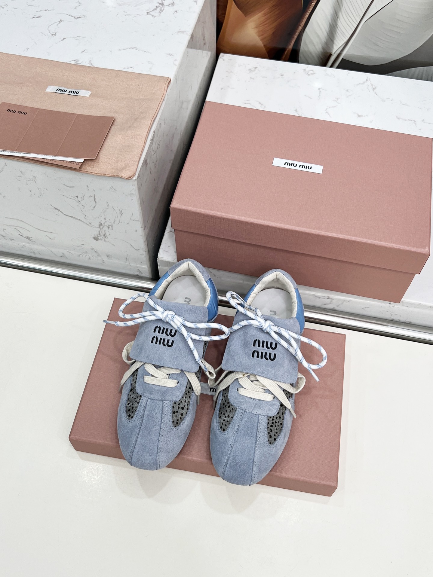 Miu Miu's runway-inspired Dexterity shoes