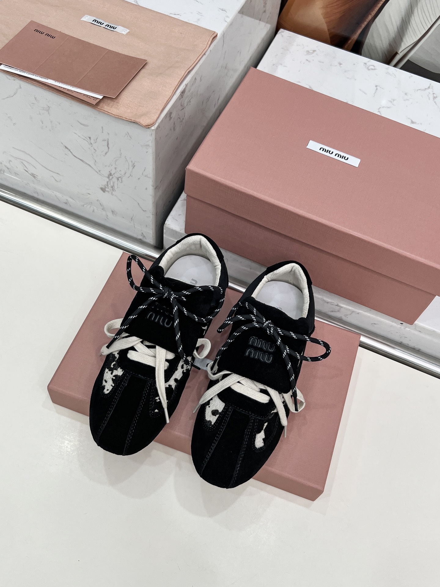 Miu Miu's runway-inspired Dexterity shoes