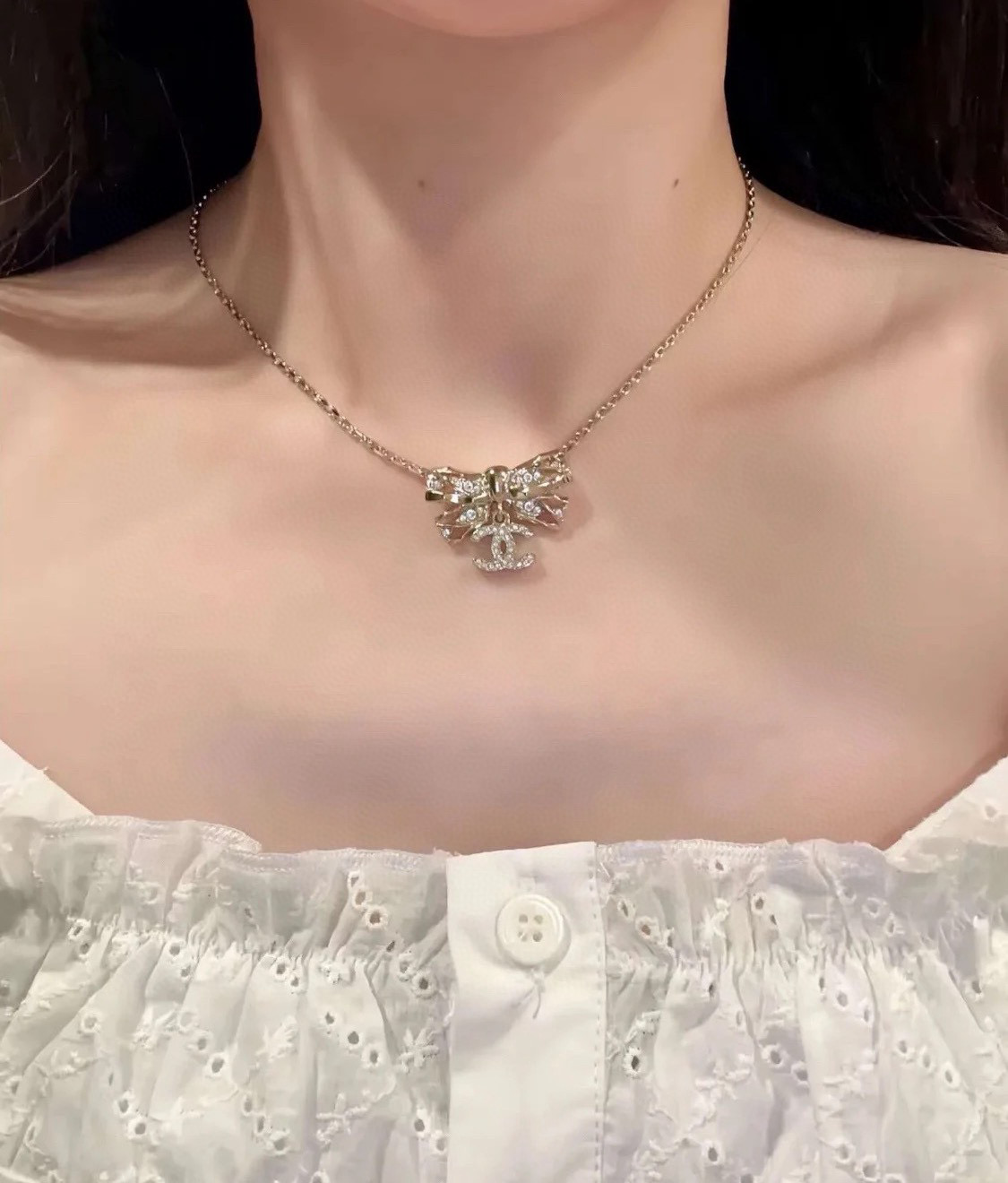 Chanel's new bow necklace