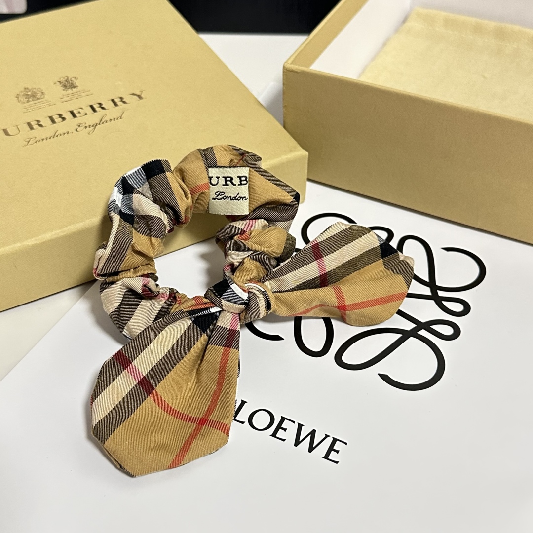 Burberry silk luxury hairband