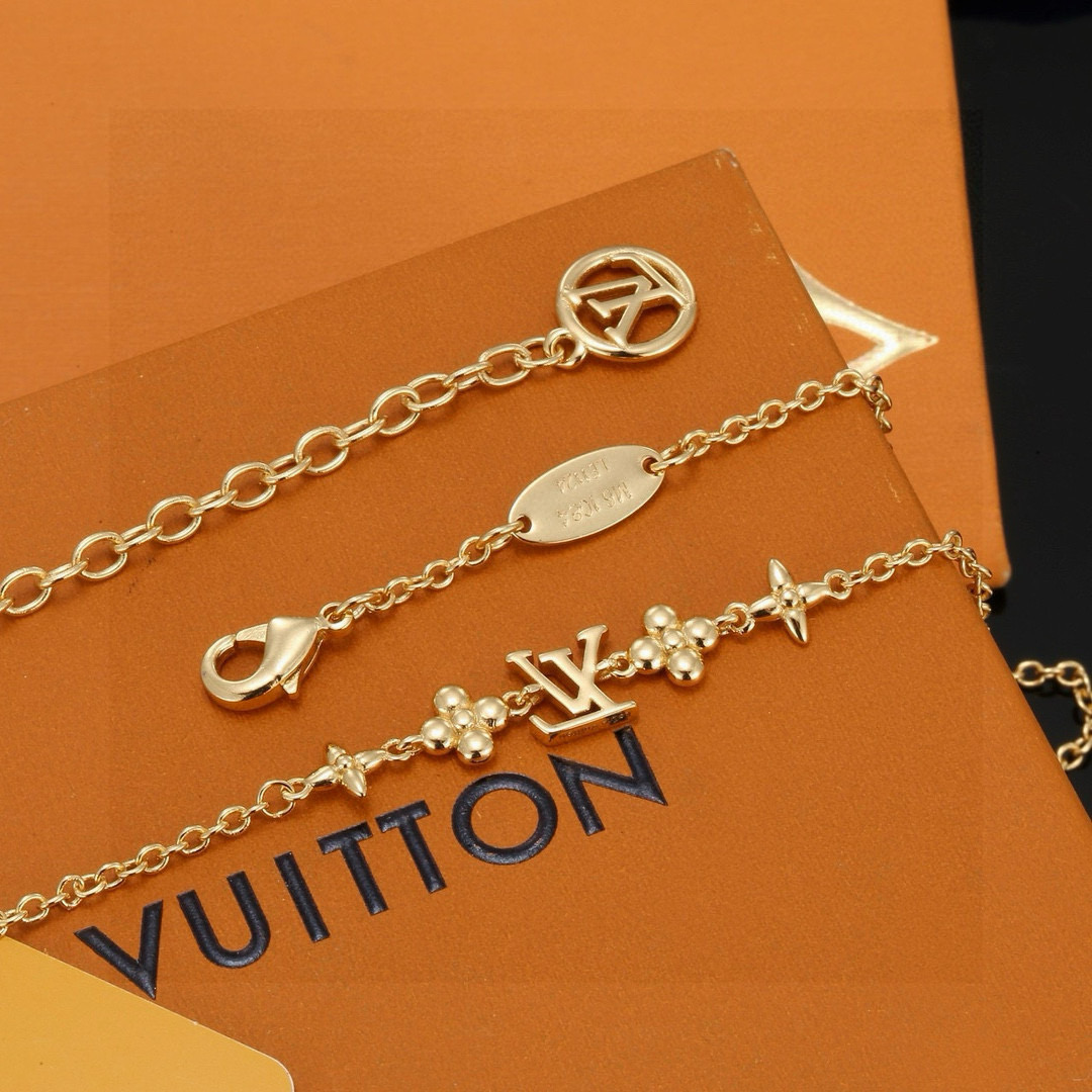 Louis Vuitton Letter Necklace