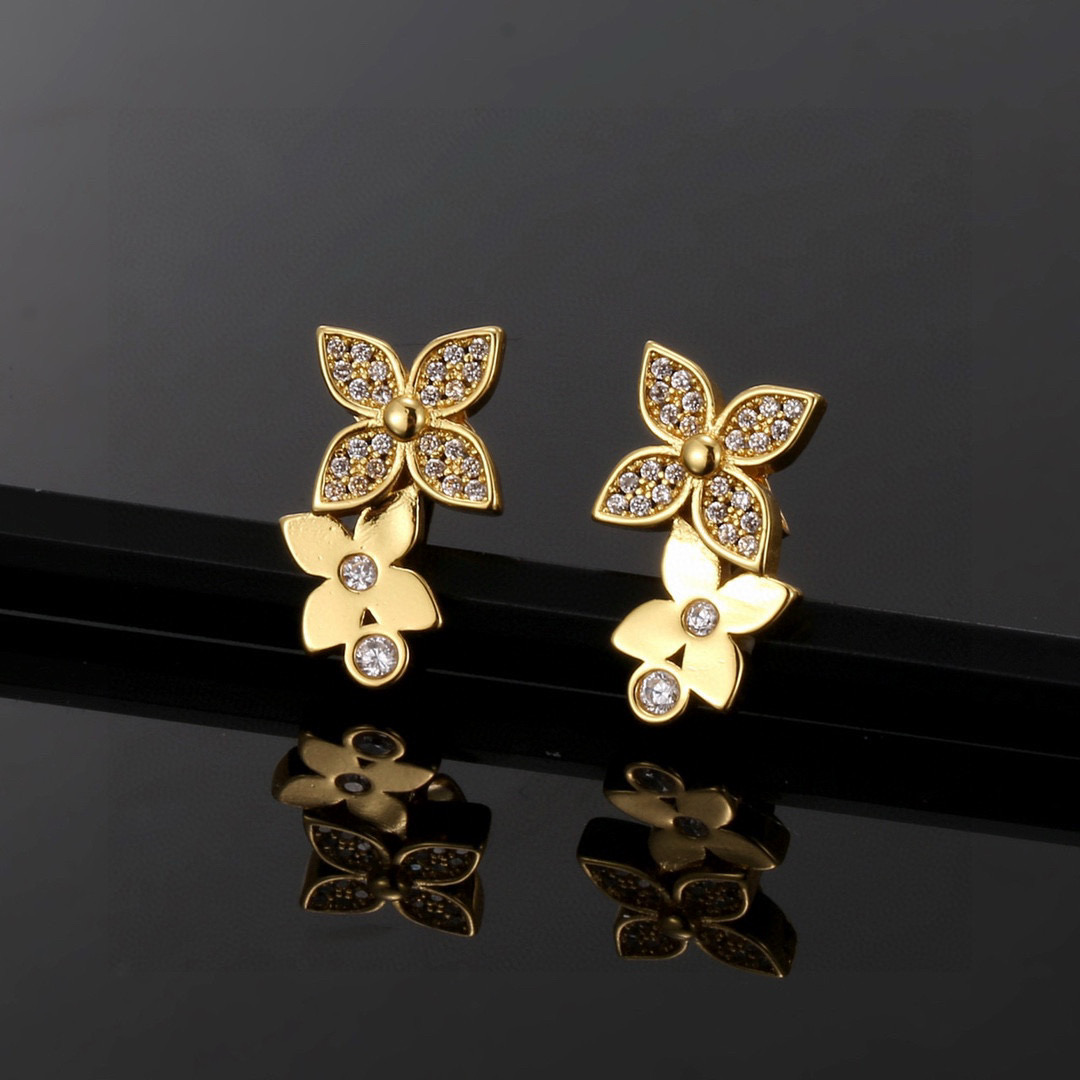 Louis Vuitton stud earrings