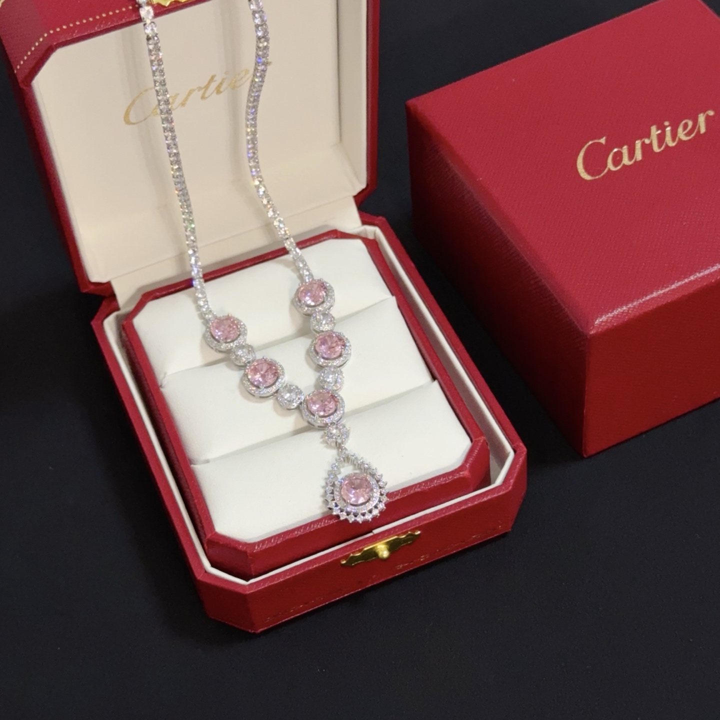 Cartier Diamond Necklace Premium Edition