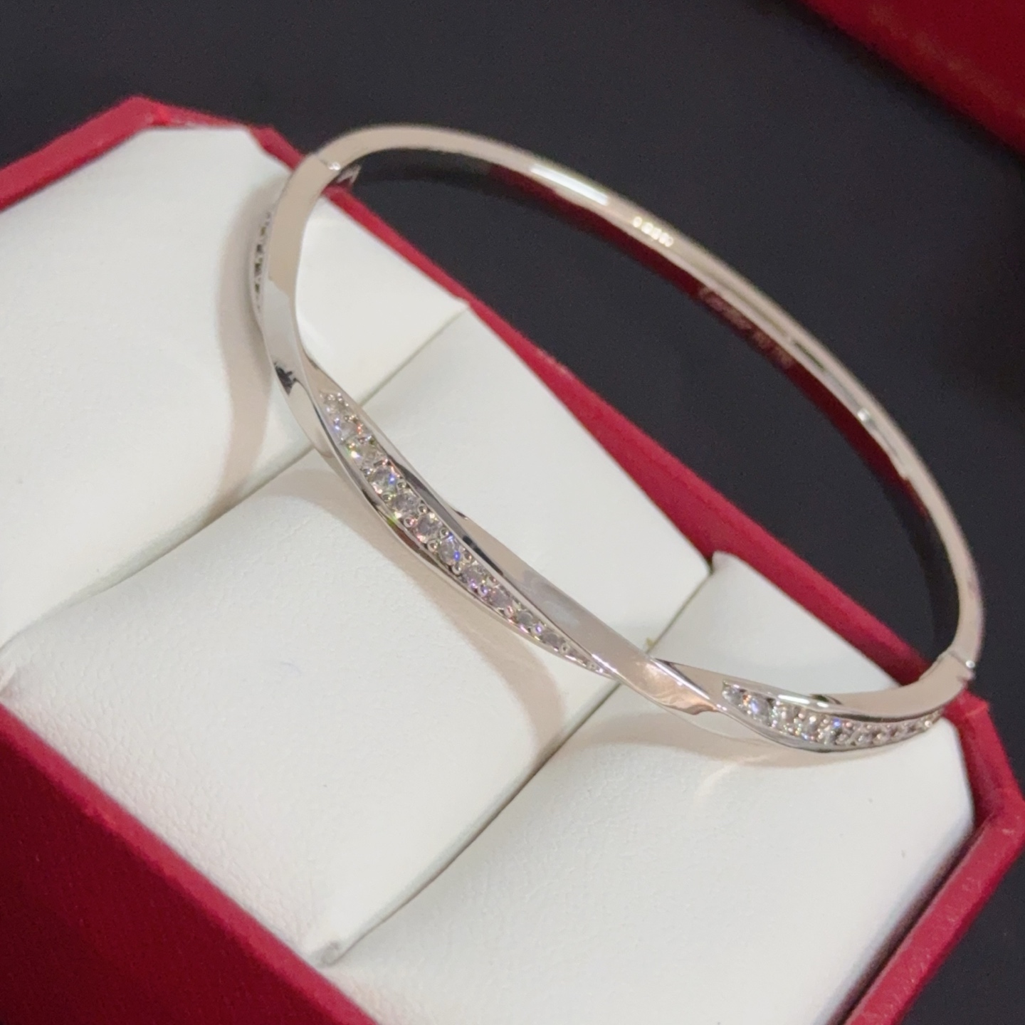 Cartier wave line bracelet high version