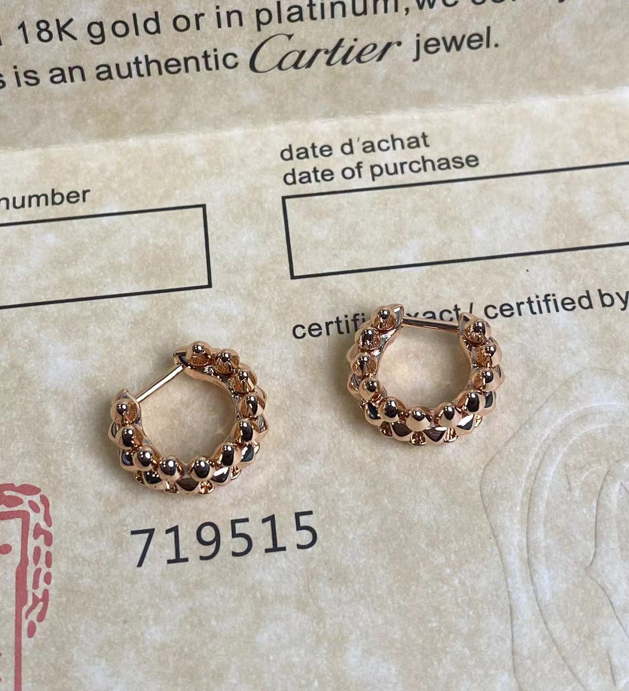 Cartier mini earrings
