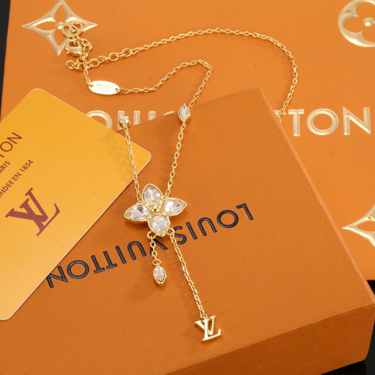 Louis Vuitton Letter Necklace