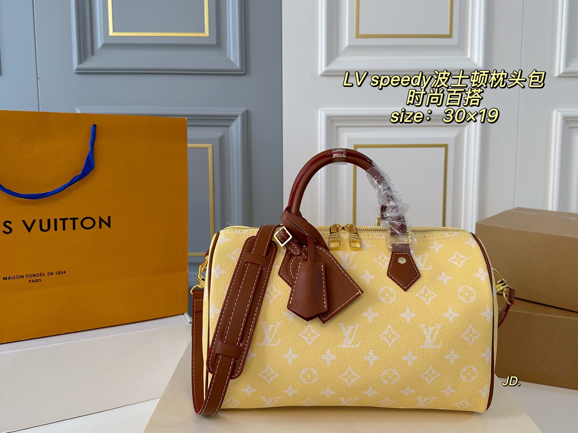 LV Speedy Boston Pillow Bag