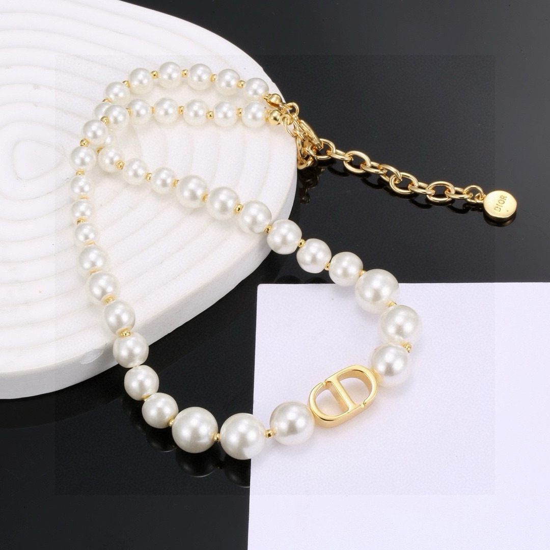 Dior Pearl Necklace