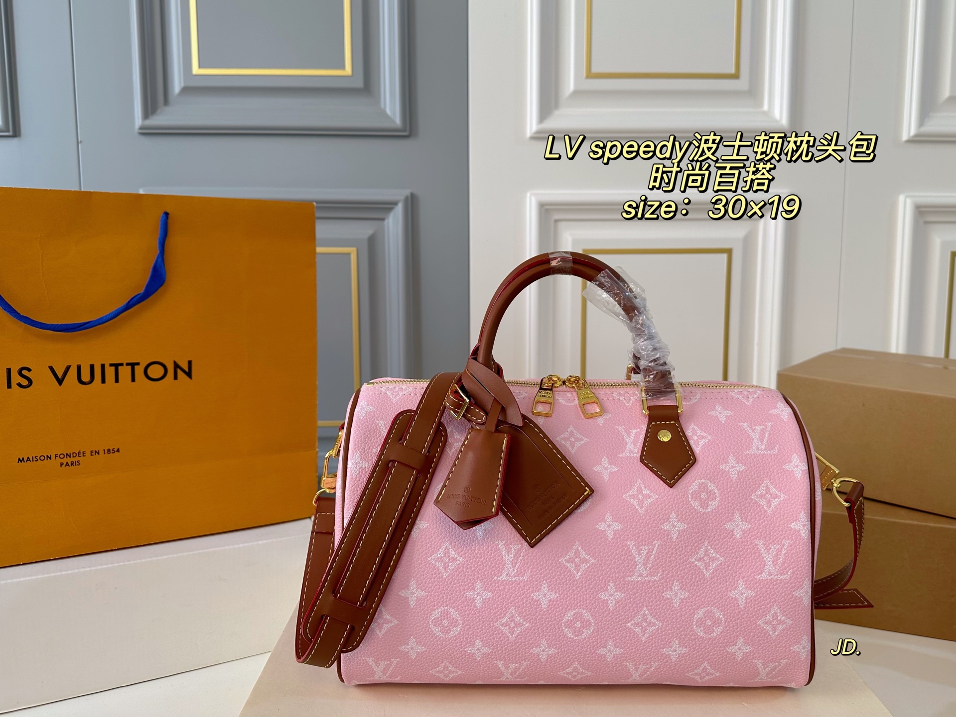 LV Speedy Boston Pillow Bag