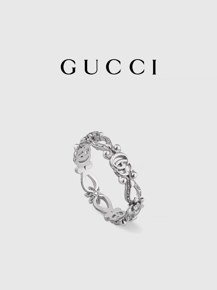 Gucci floral ring