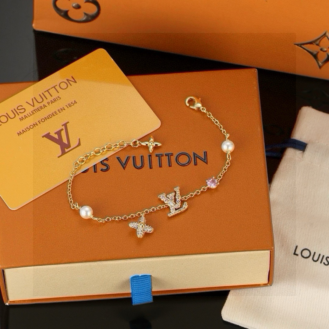 Louis Vuitton Letter Bracelet