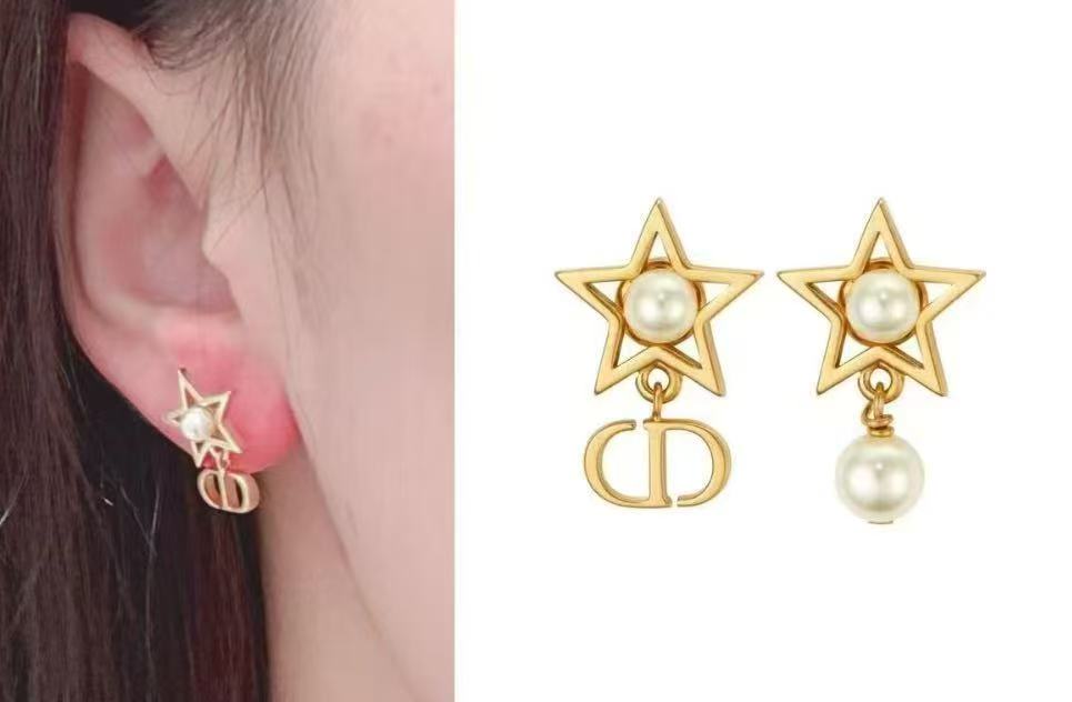 Dior's New Letter Earrings