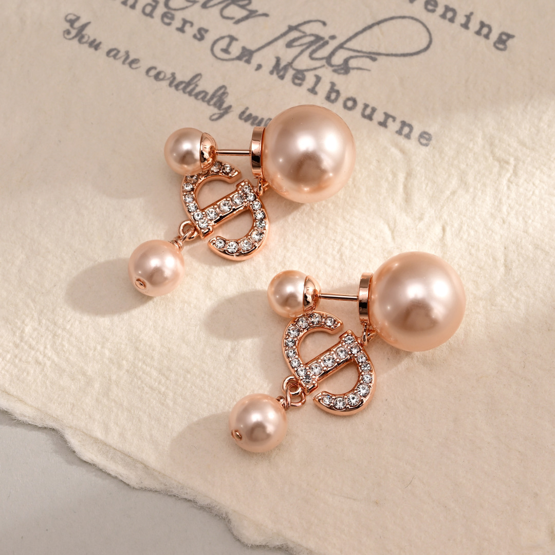 Dior Letter Earrings