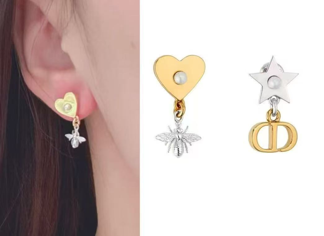 Dior Metallic Earrings