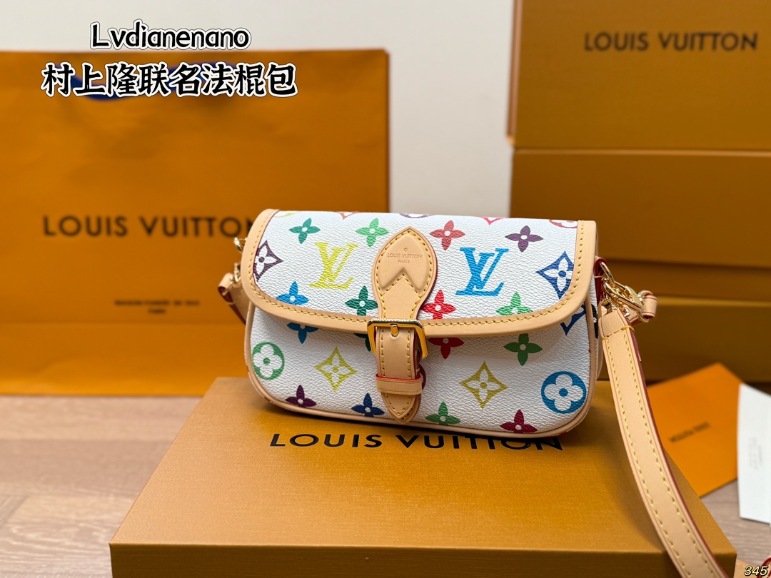 LV's new mini baguette bag