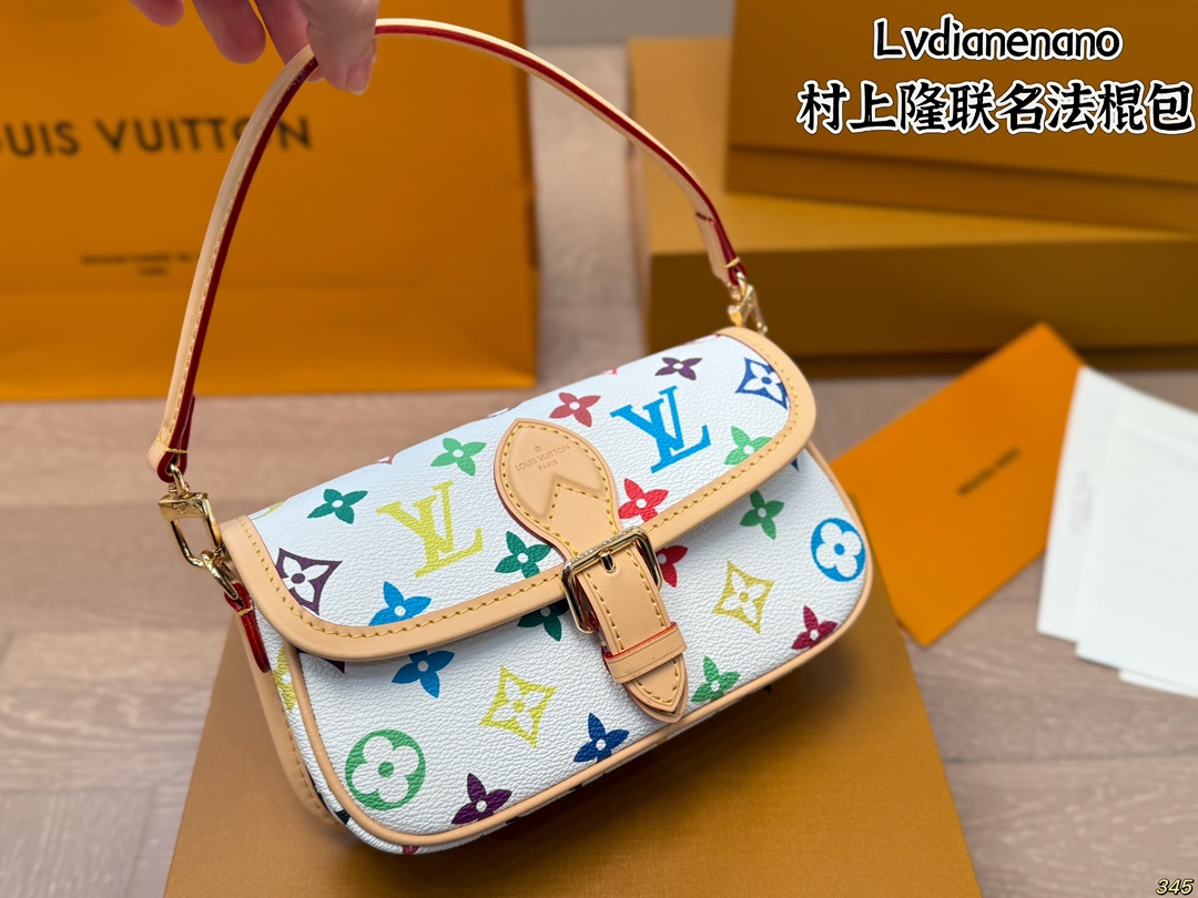 LV's new mini baguette bag