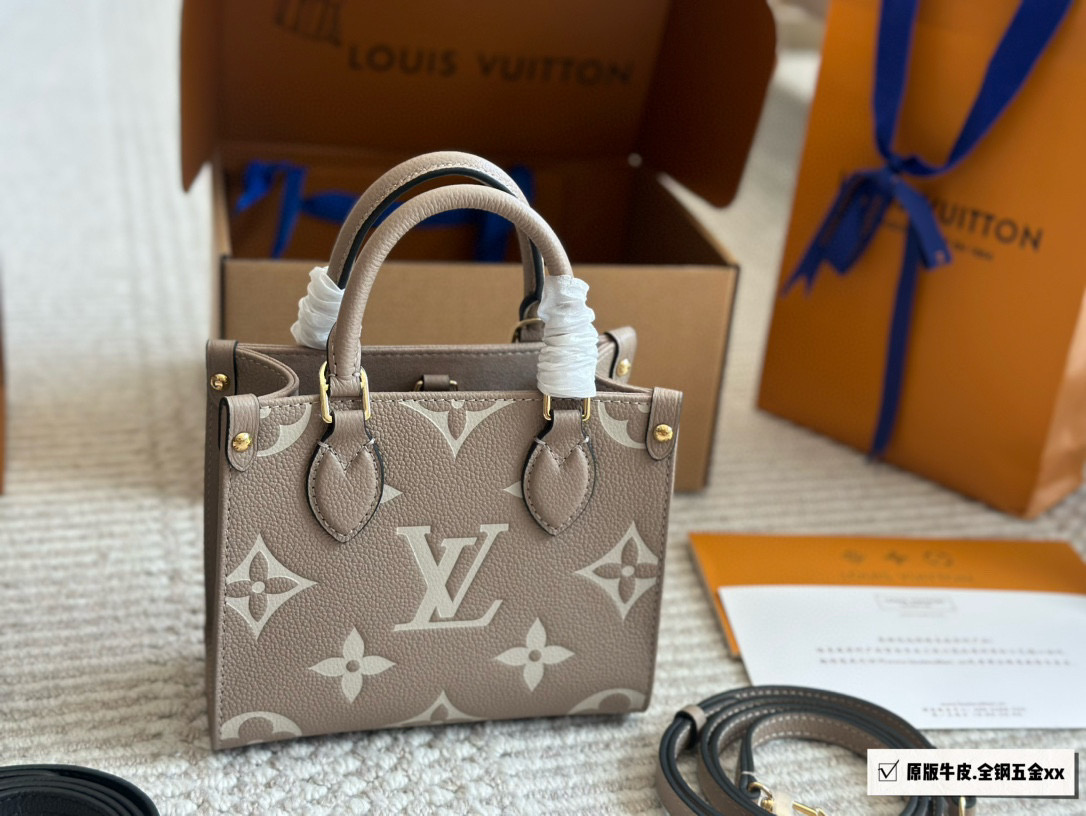 LV Mini Onthego Tote Bag high version