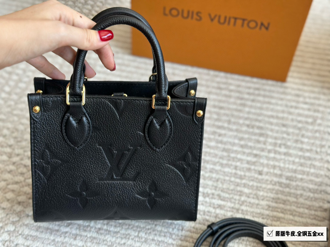LV Mini Onthego Tote Bag high version