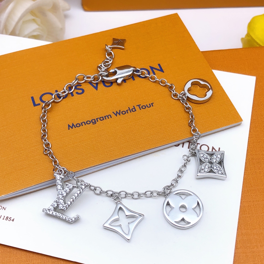 LV monogram bracelet