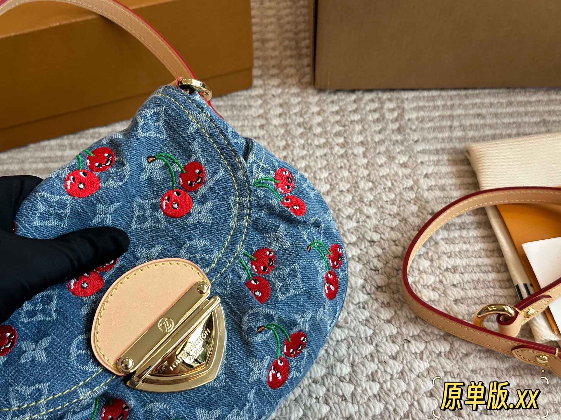 LV Cherry Retro Yuanbao Bag