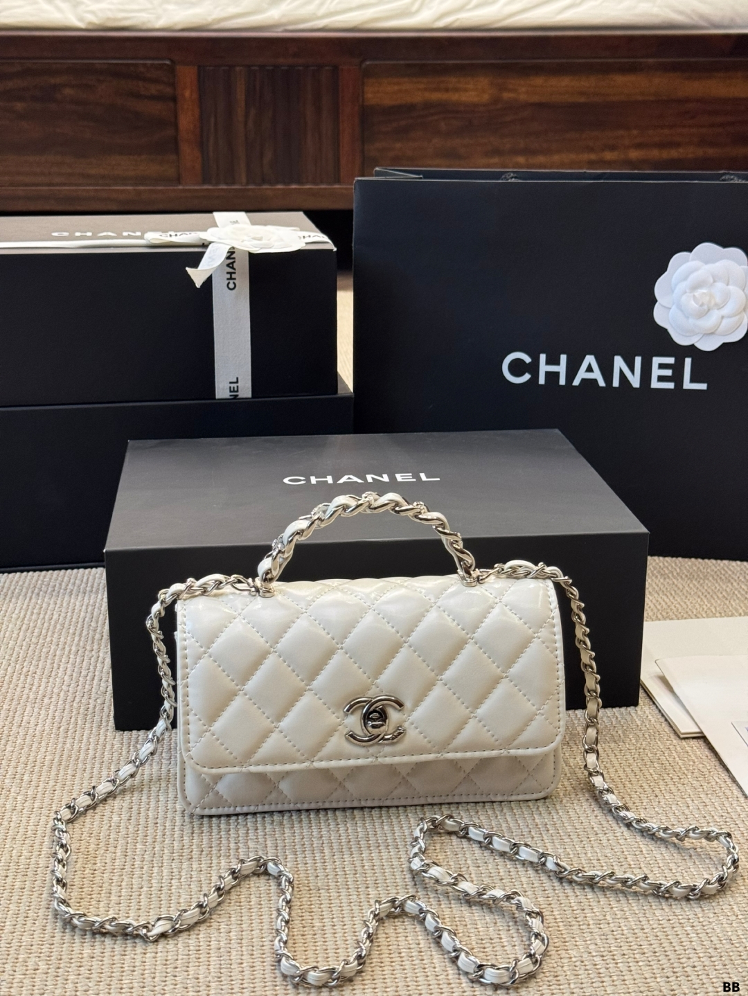 Chanel 23k Rhinestone Accordion Bag