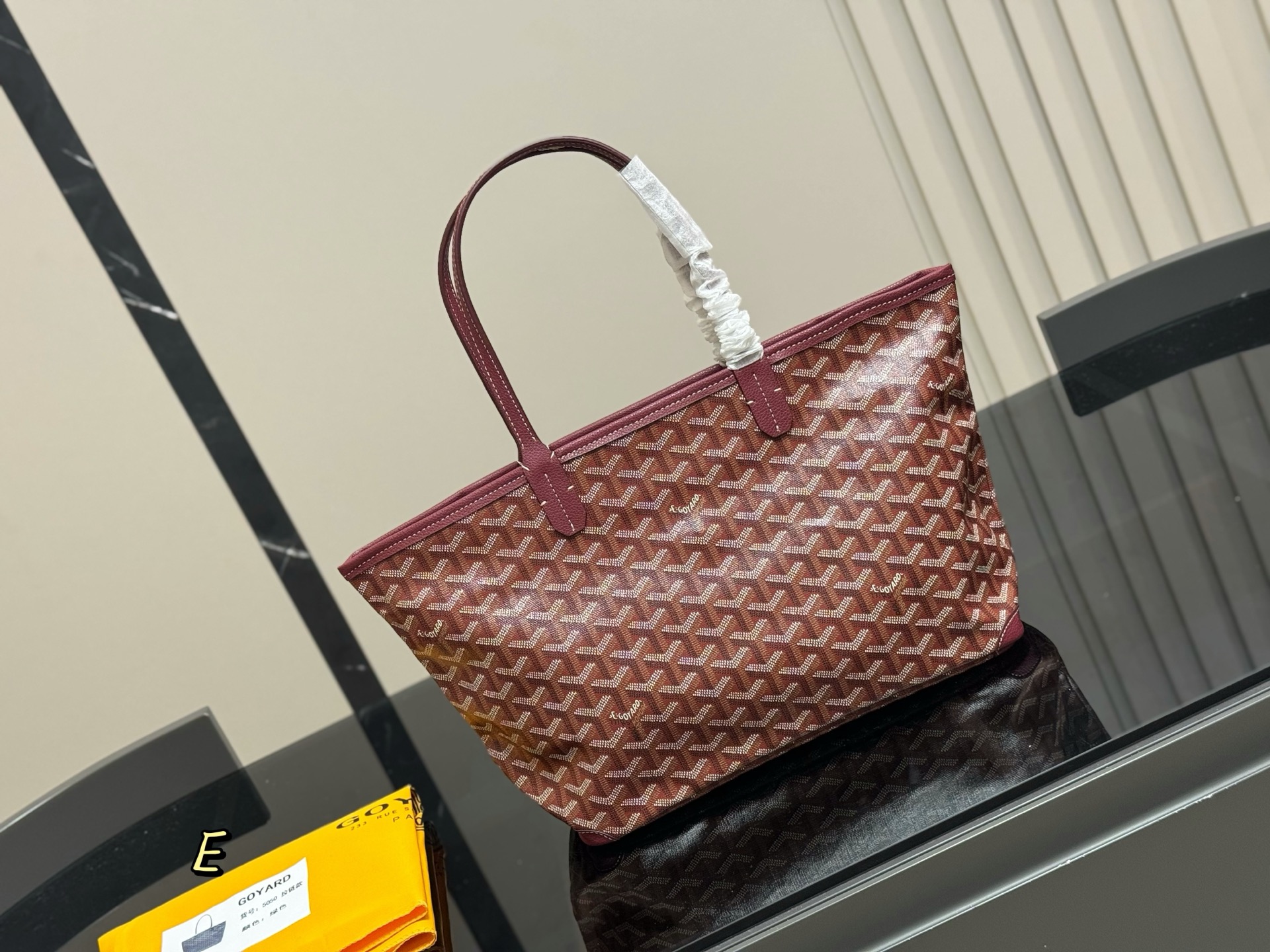 Goyard shopping bags