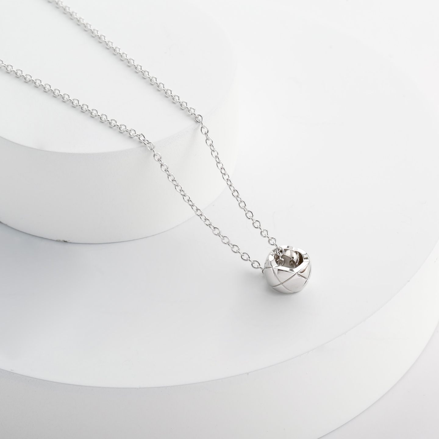 Chanel Mini Quilted Necklace