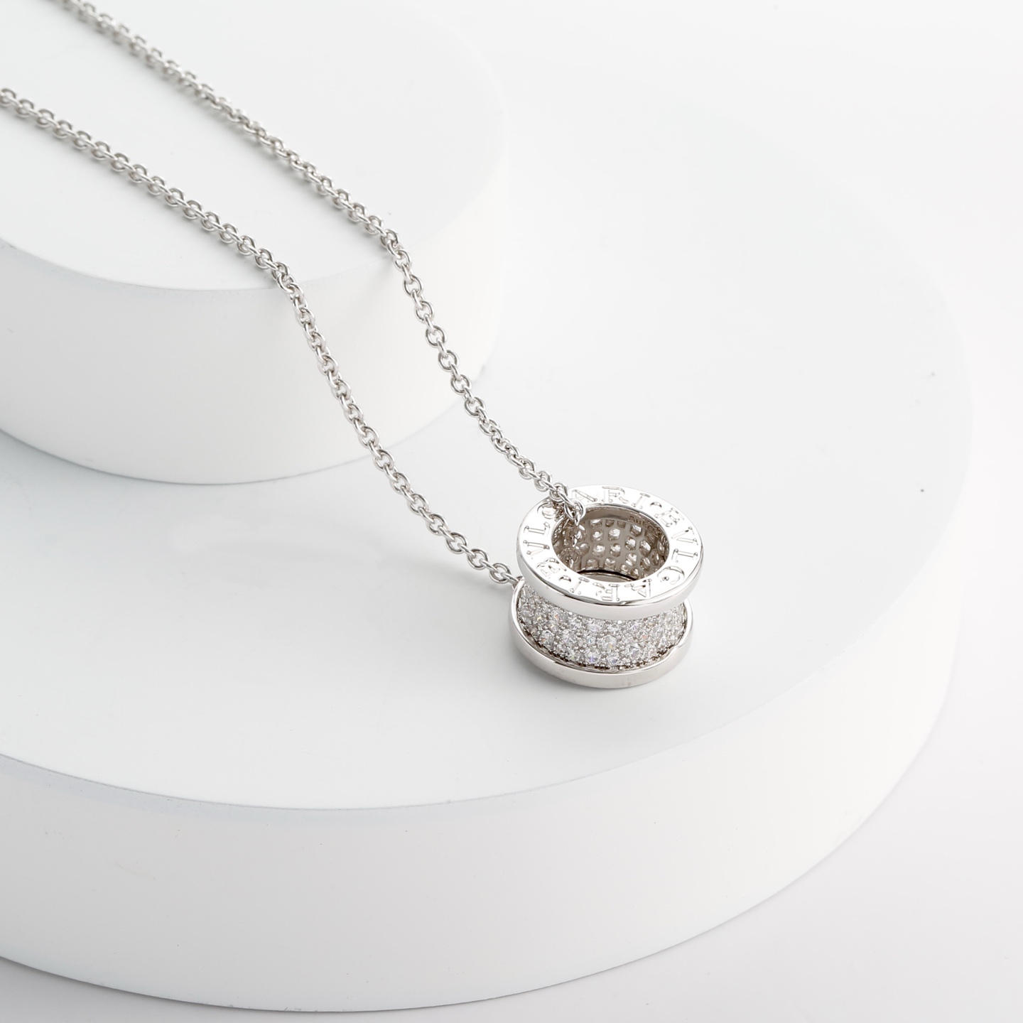 Bulgari Diamond-Filled Necklace