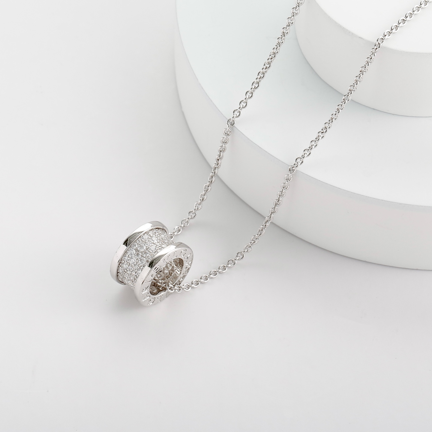 Bulgari Diamond-Filled Necklace