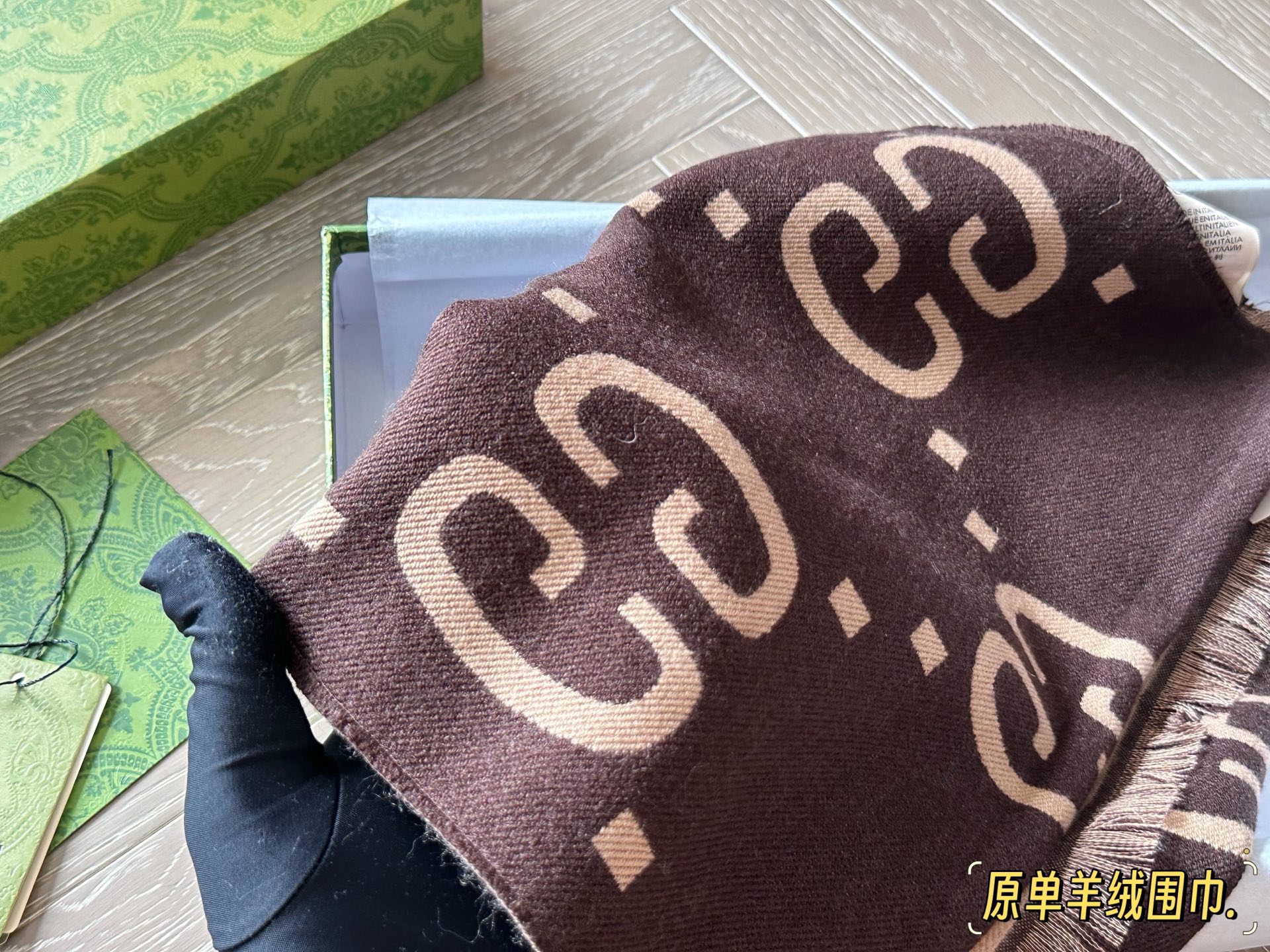 Gucci cashmere scarf