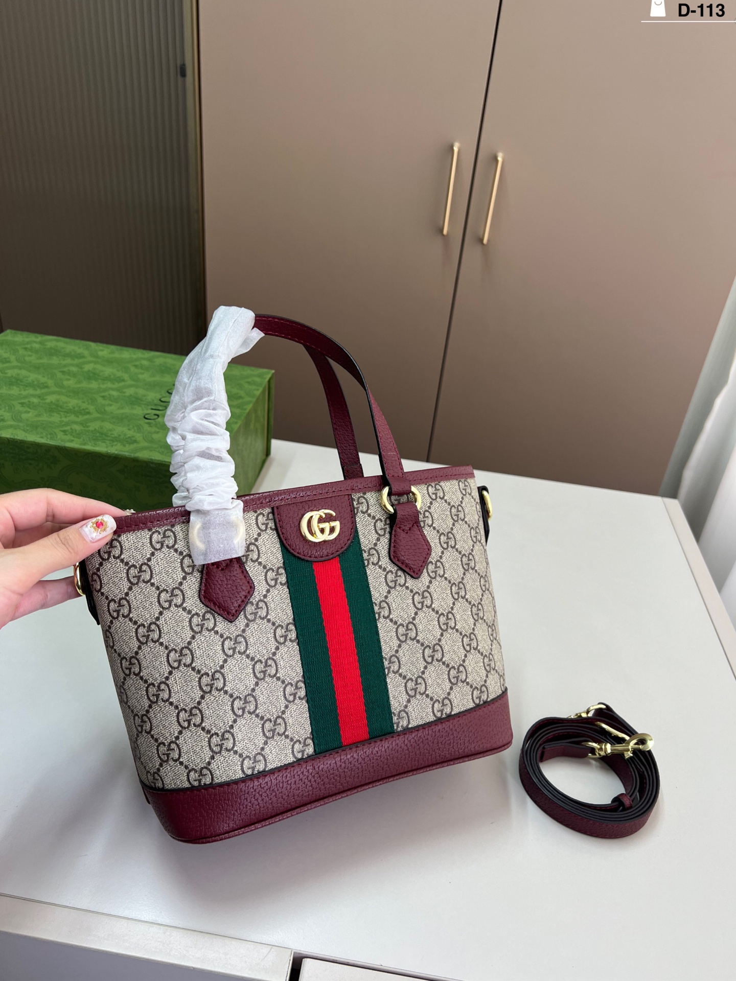 Gucci's Ophidia mini tote bag