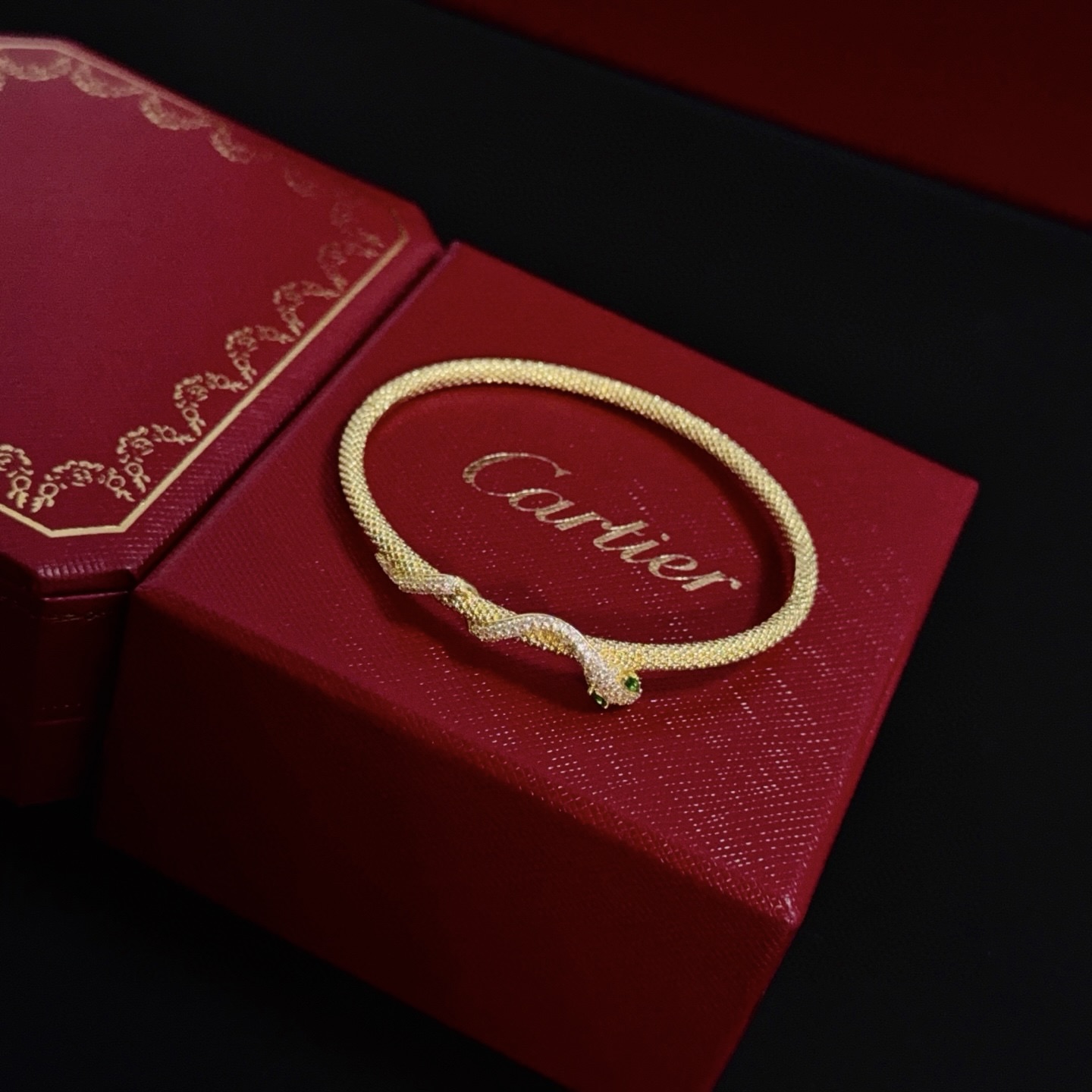 Cartier Snake Diamond Bracelet