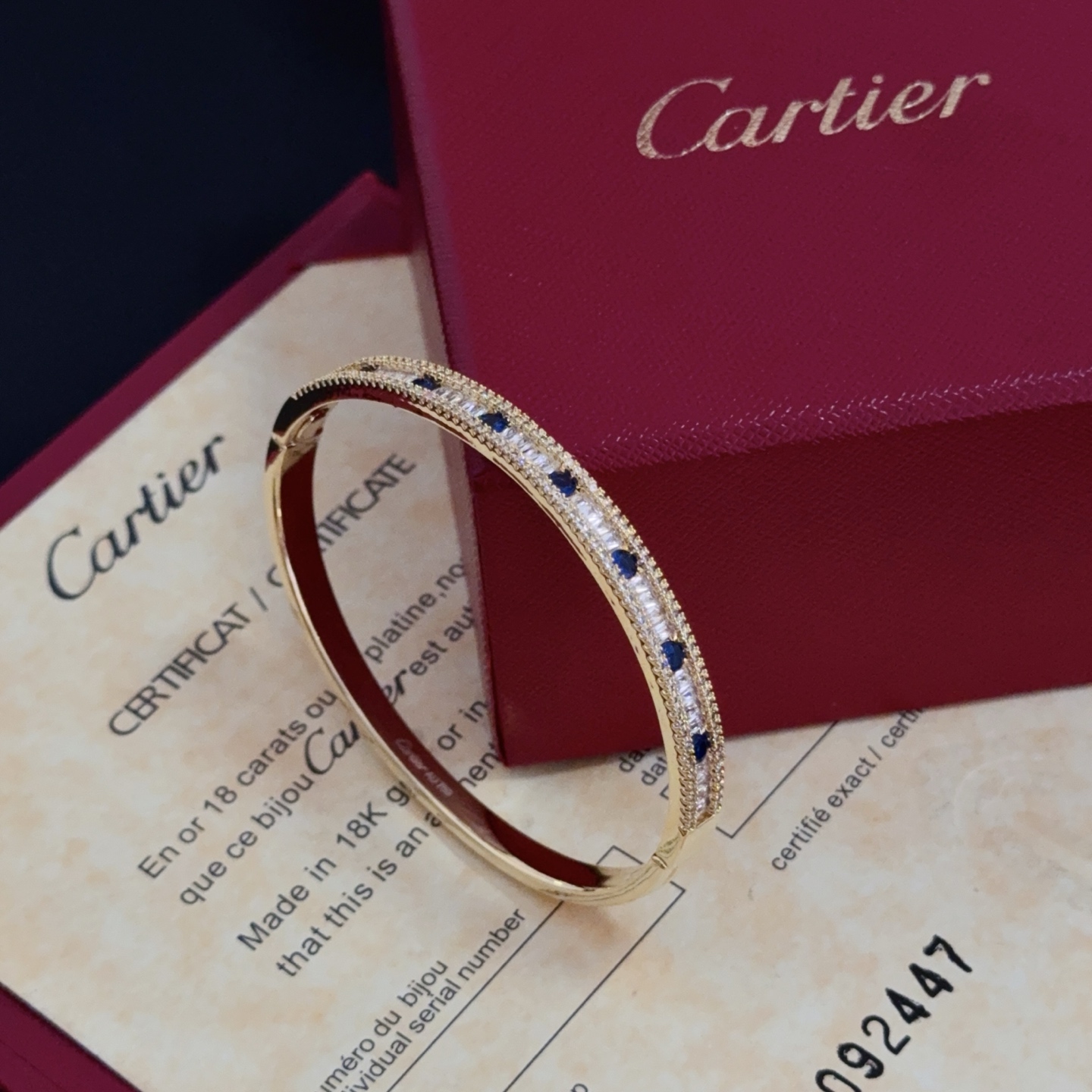 Cartier diamond bracelet