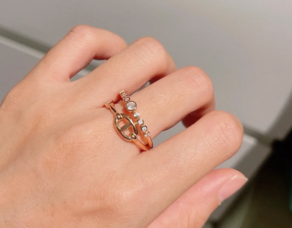 Hermès Double-Handle Pig Nose Ring