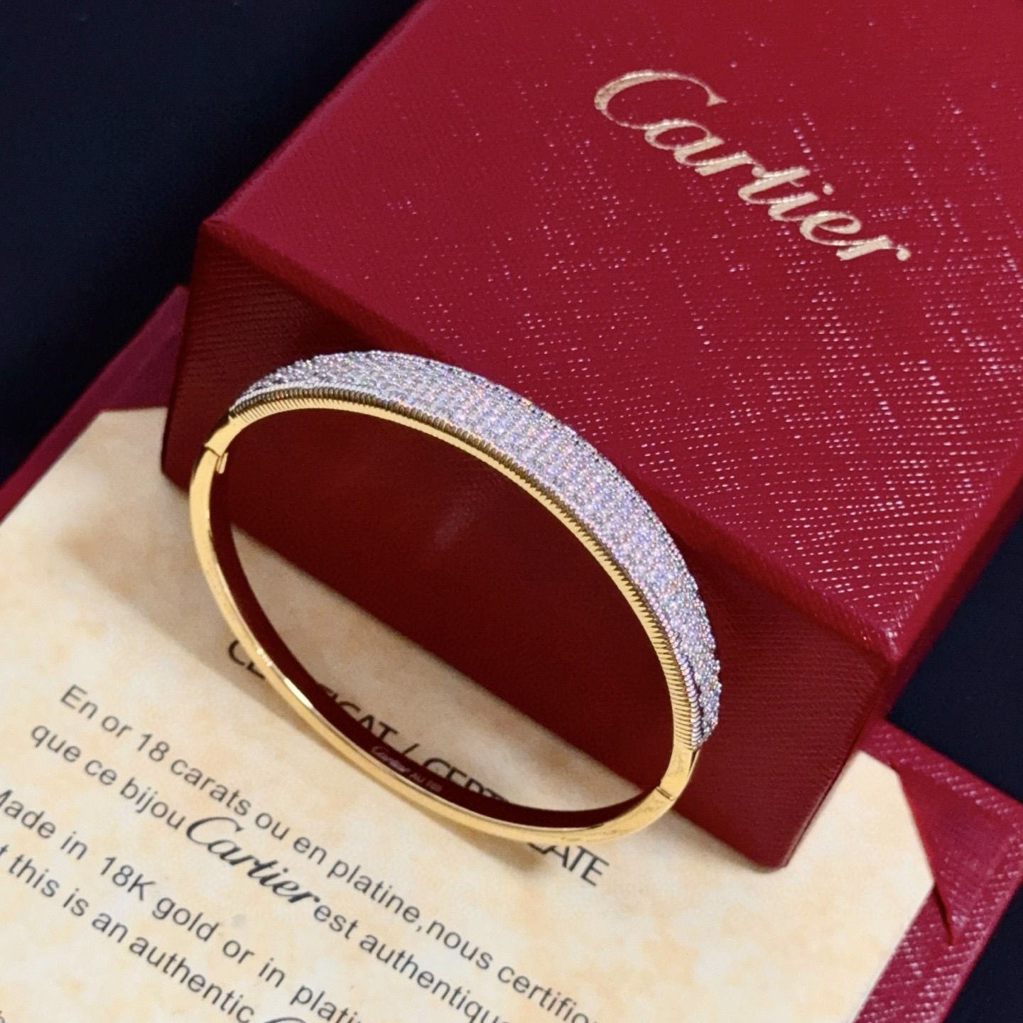 Cartier Diamond Bracelet