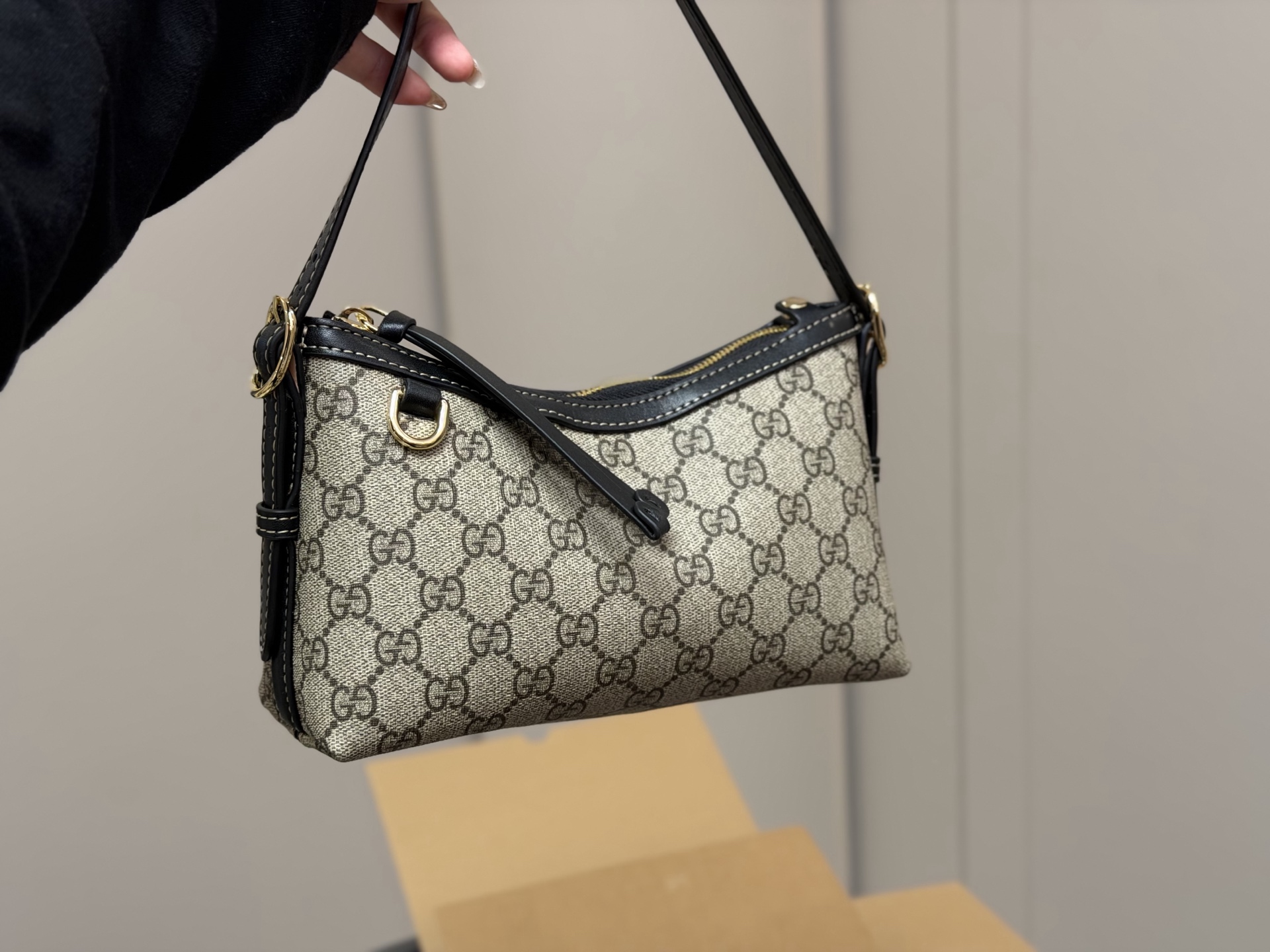 Gucci monogram underarm bag