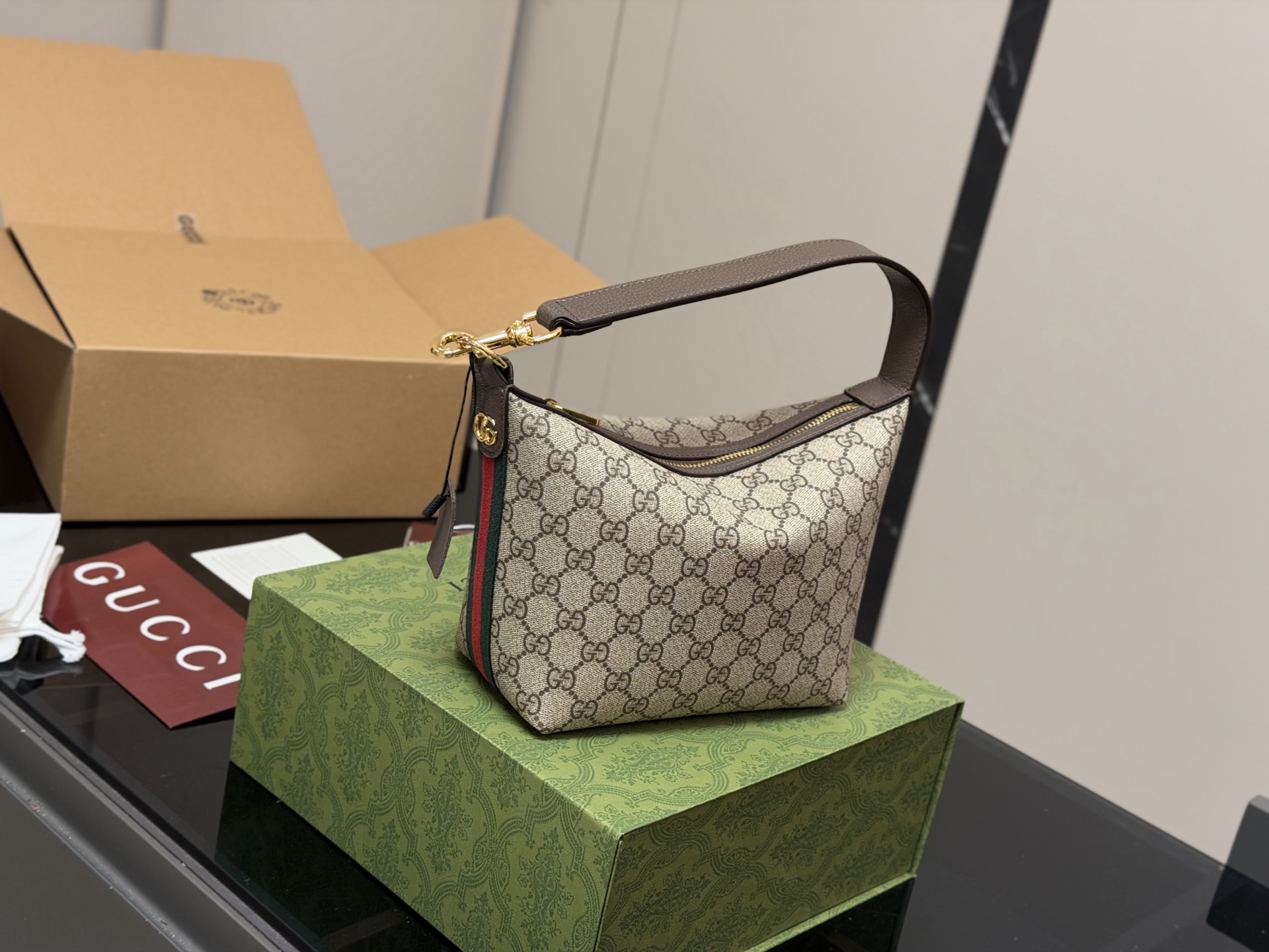 Gucci Hobo Lunch Box Bag