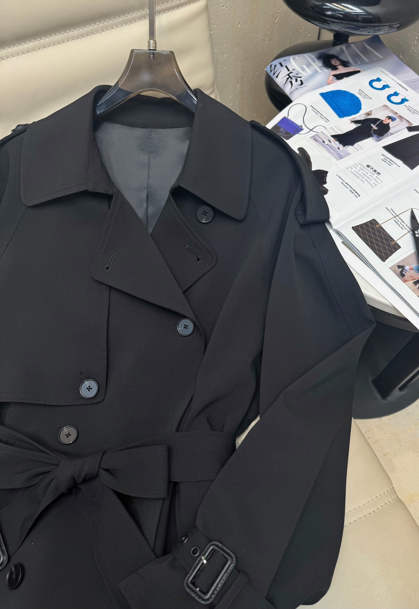 New Early Autumn Long Waist Trench Coat