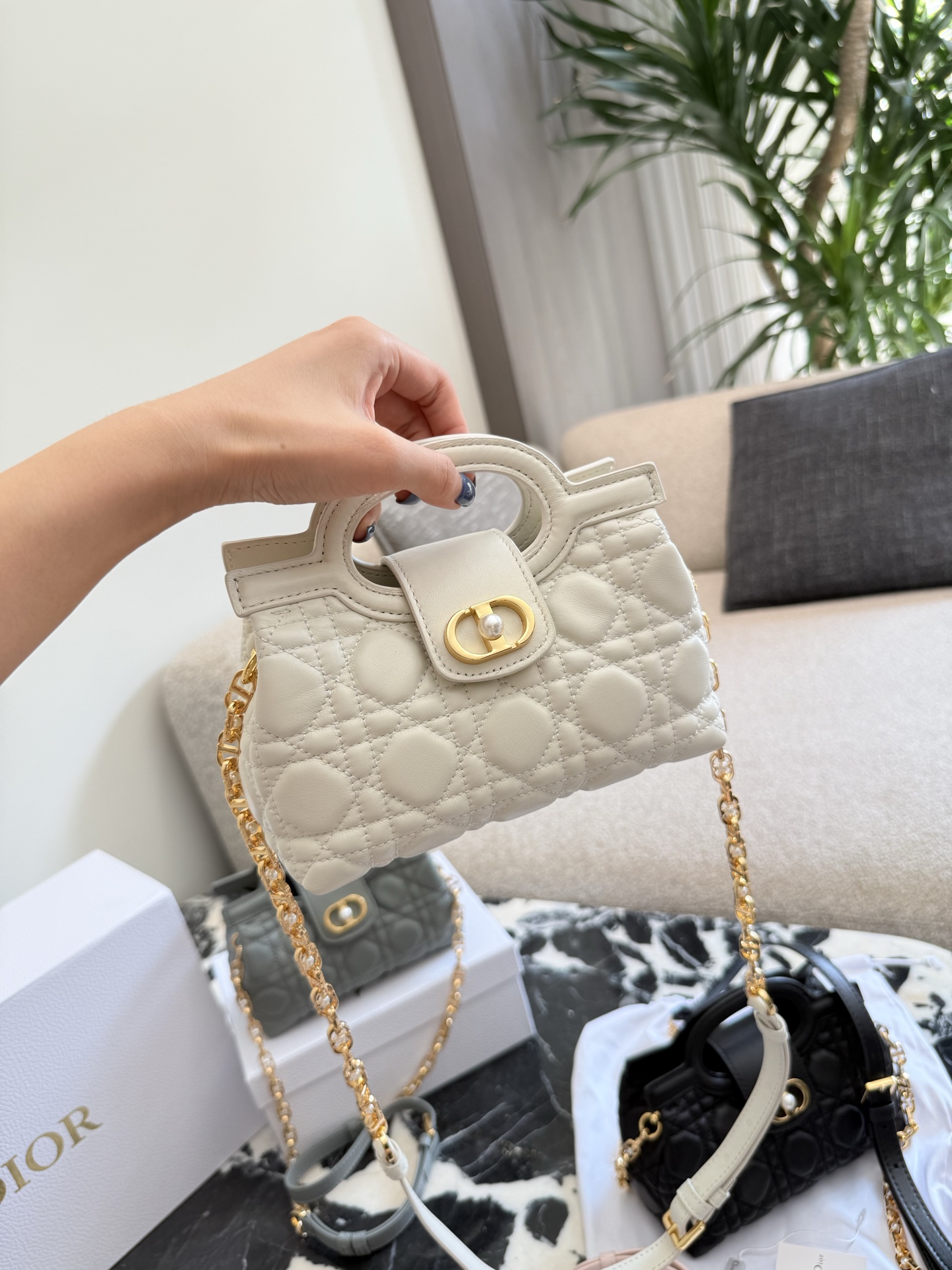 Dior's exquisite chain bag