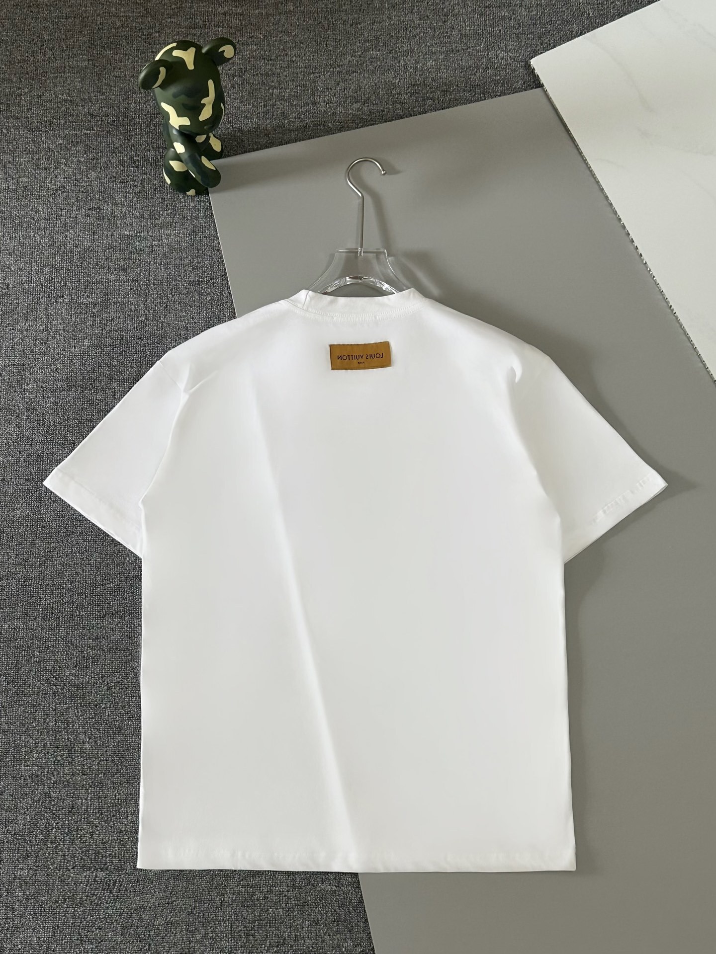 LV Sequin Embroidered Short-Sleeve T-Shirt