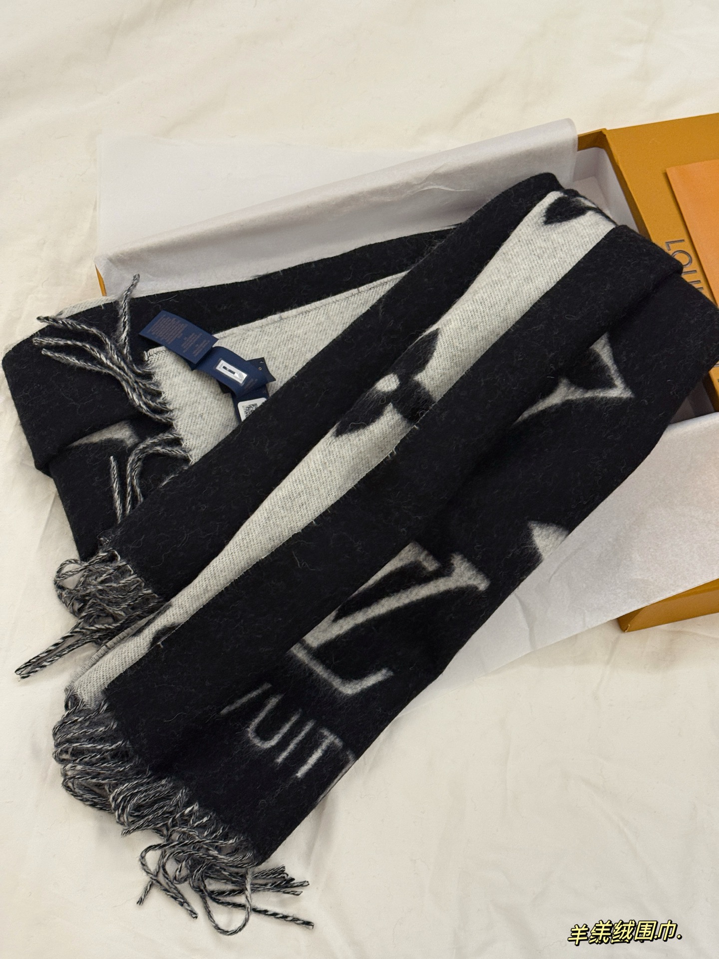 LV cashmere scarf
