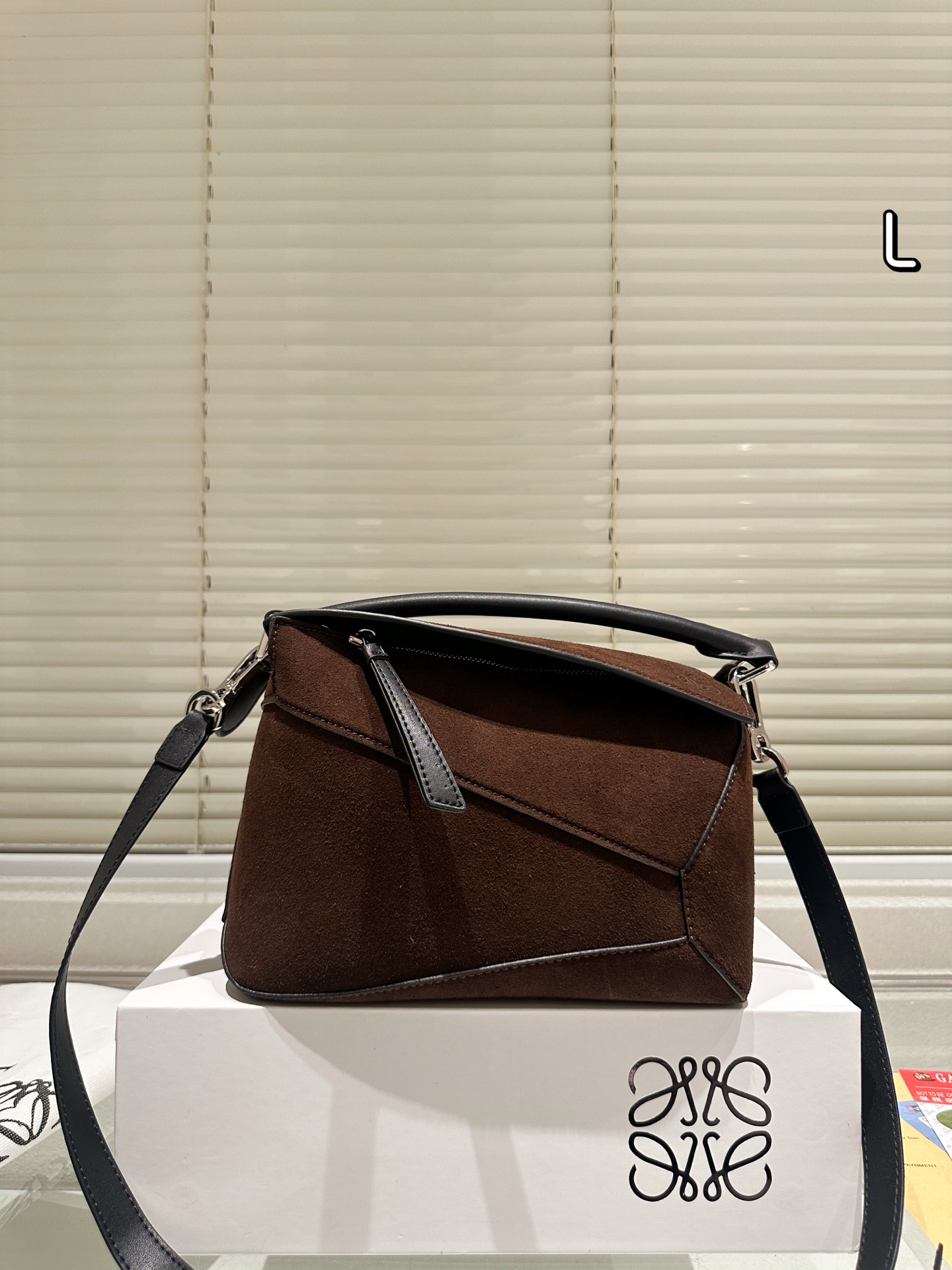 Loewe's stylish and minimalist geometric bag