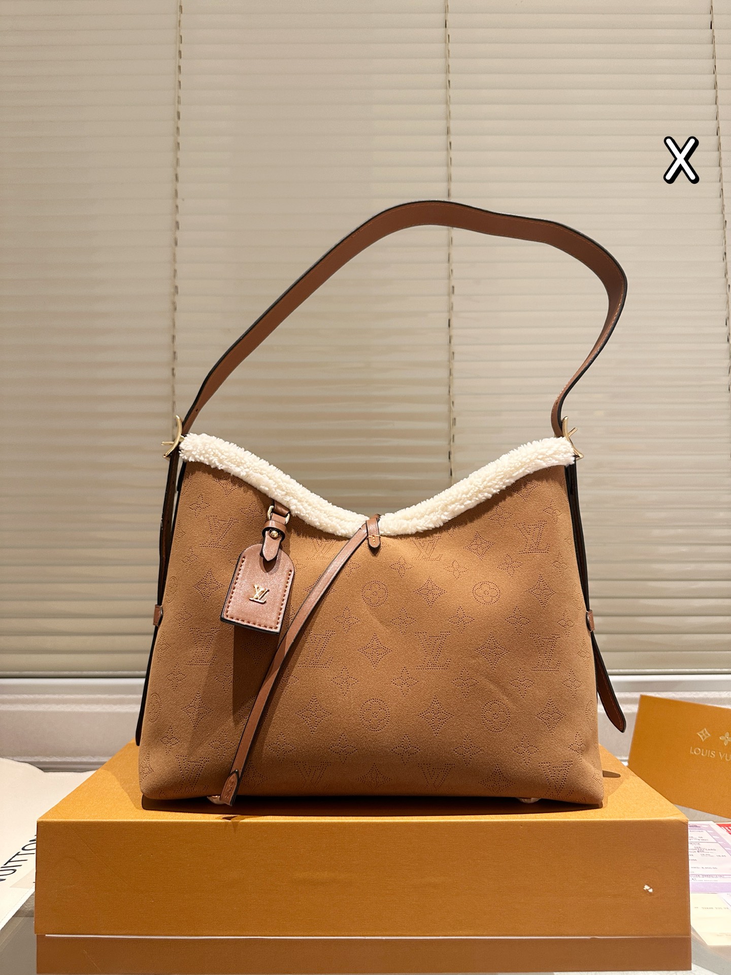 LV Plush CarryAll Handbag